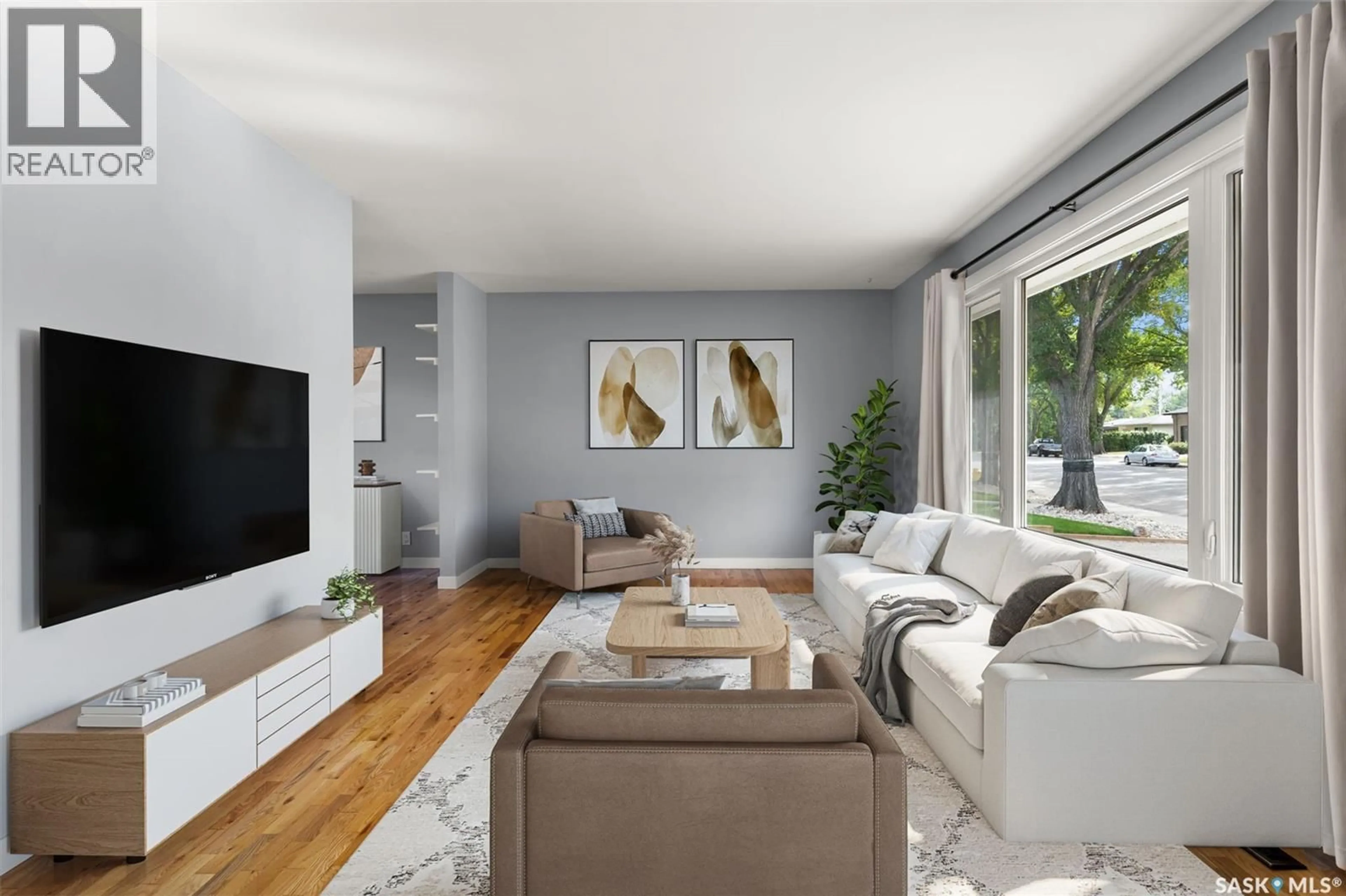 Living room with furniture, unknown for 2941 WASCANA STREET, Regina Saskatchewan S4S2G7