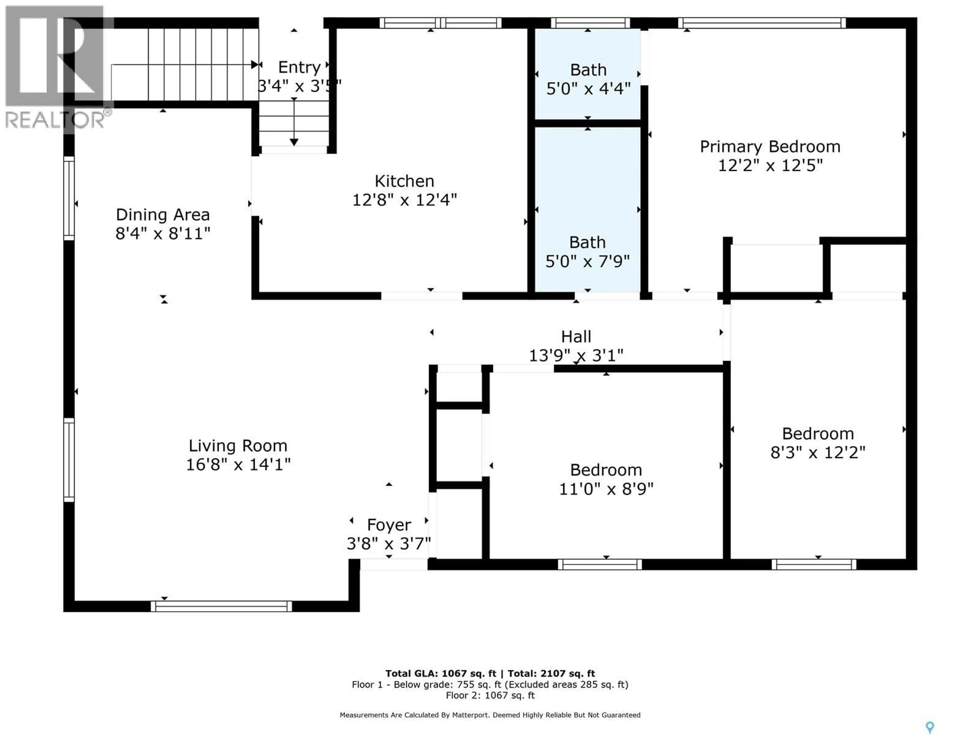 Floor plan for 102 O'NEIL CRESCENT, Saskatoon Saskatchewan S7N1W8