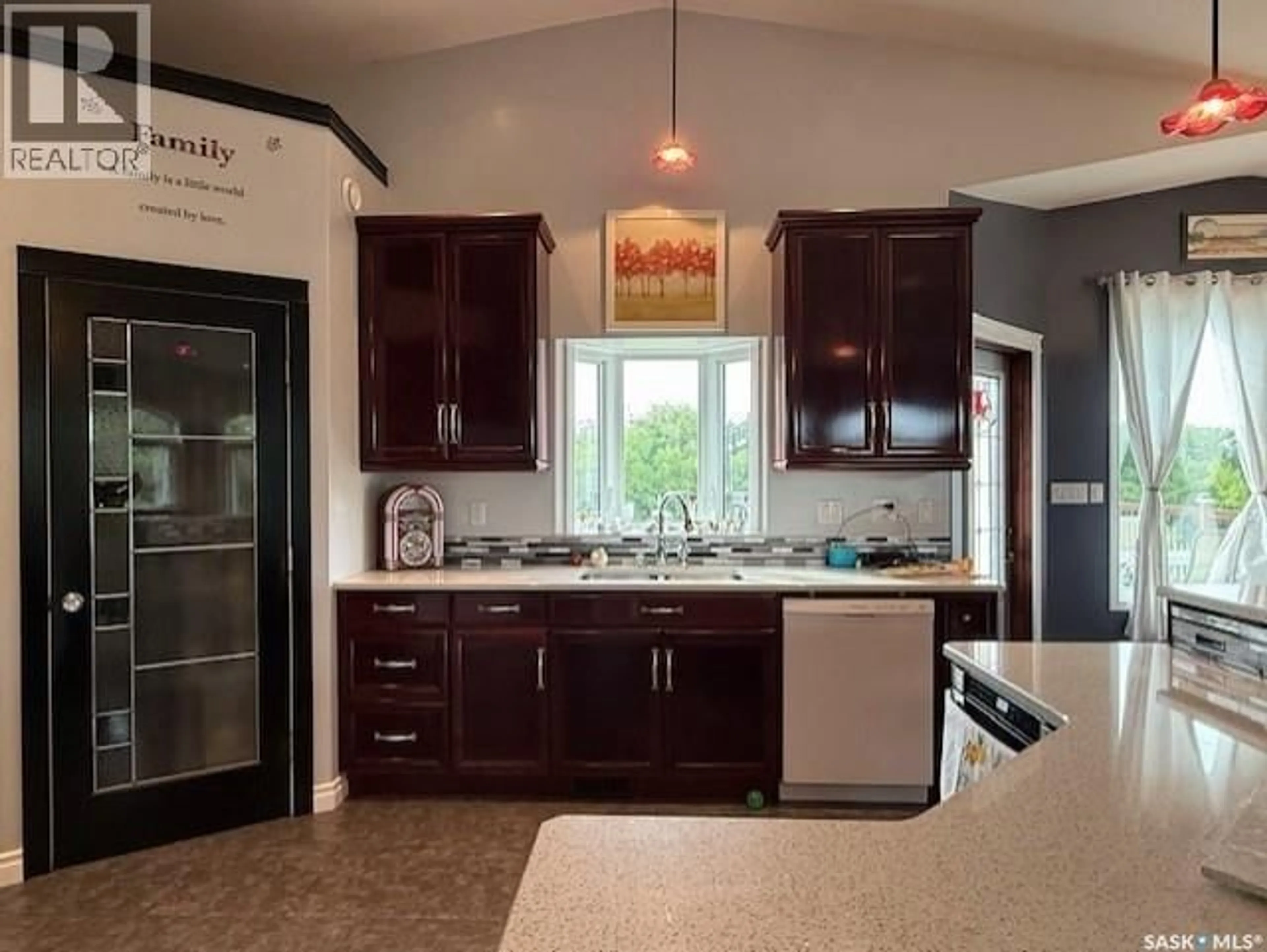 Open concept kitchen, ceramic/tile floor for 51 PARK BOULEVARD, Melville Saskatchewan S0A2P0