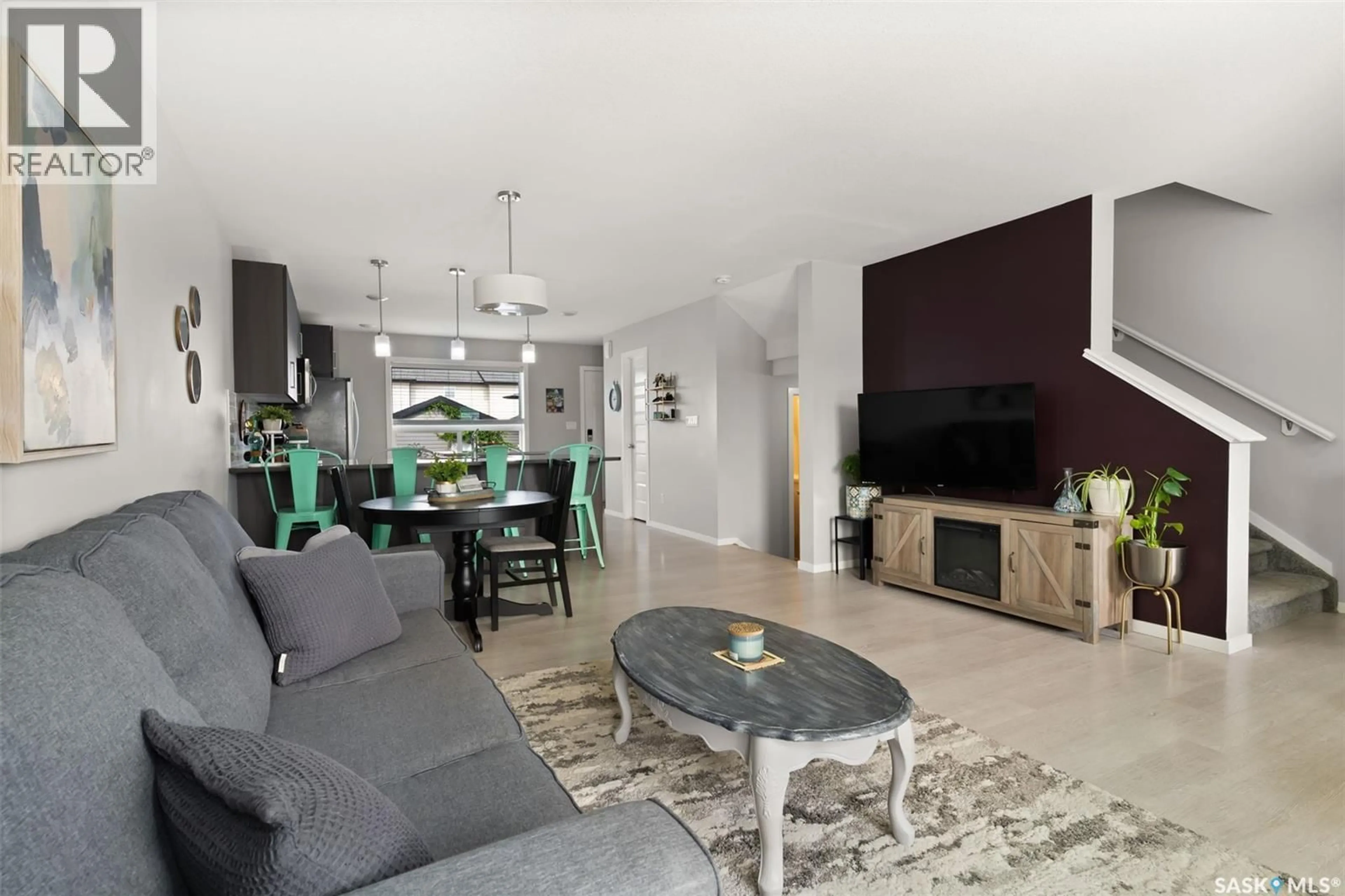 Living room with furniture, unknown for 8012 CANOLA AVENUE, Regina Saskatchewan S4Y0E7