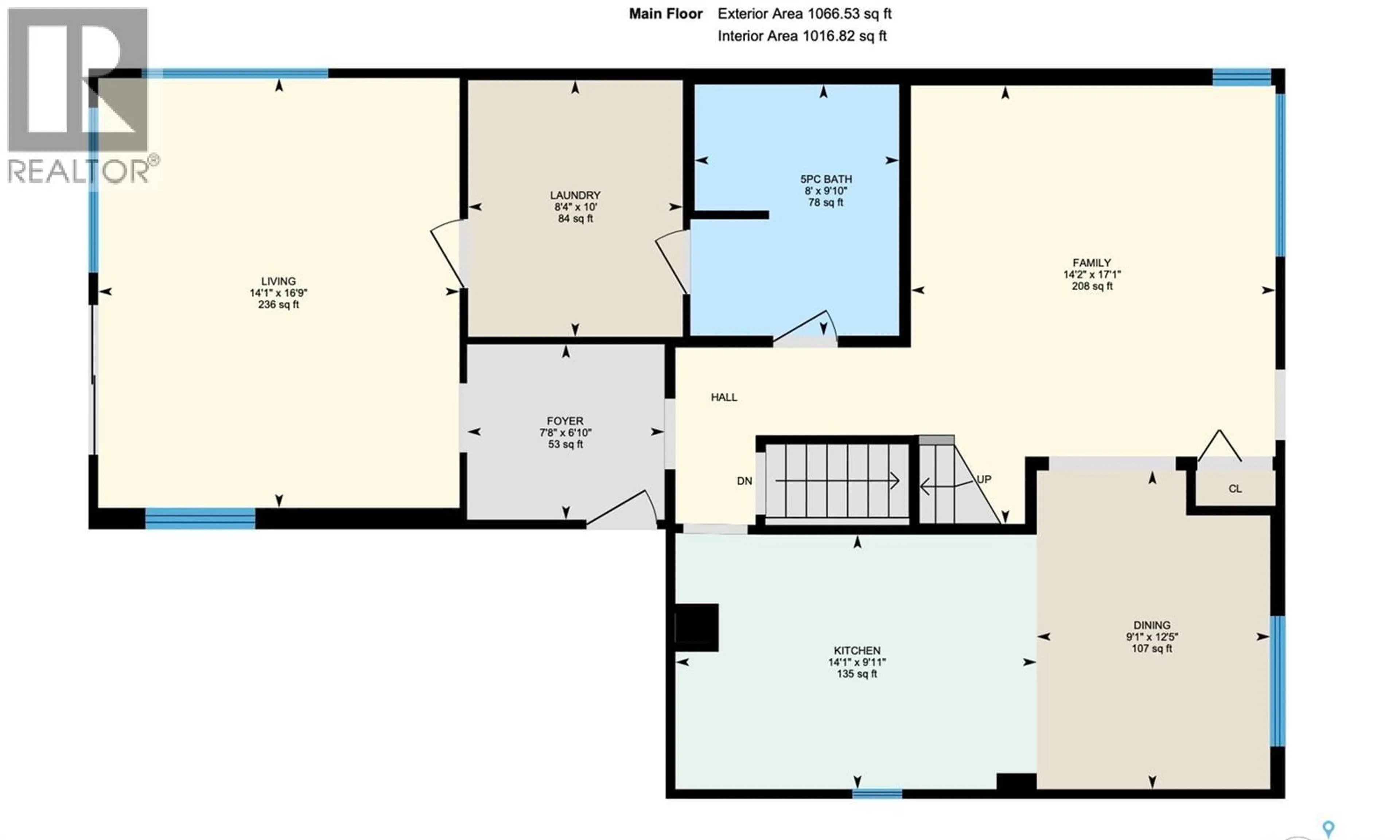 Floor plan for 277 2ND AVENUE, Swift Current Saskatchewan S9H2C9