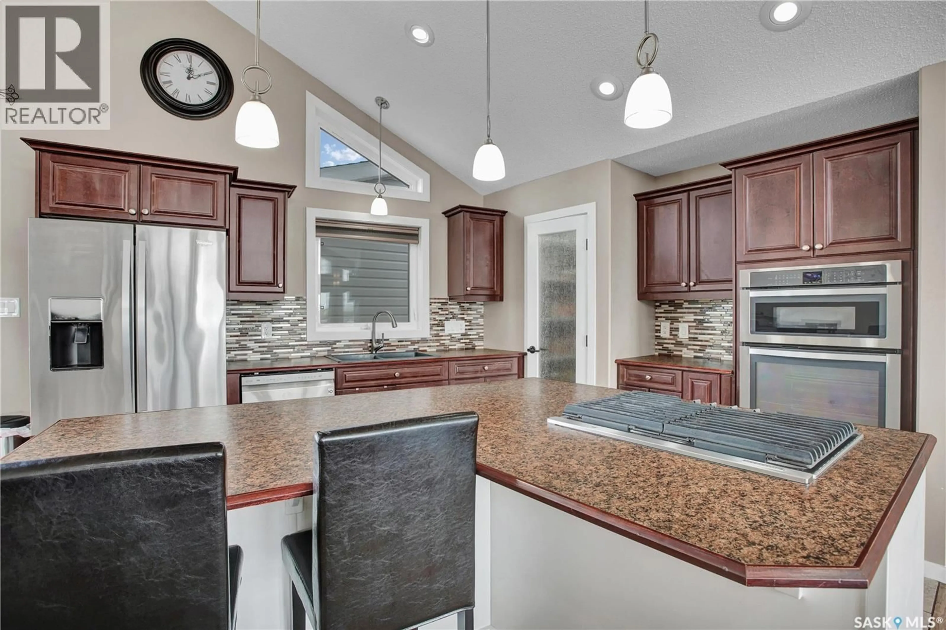 Open concept kitchen, ceramic/tile floor for 48 MAWSON DRIVE, Shields Saskatchewan S7C0A2