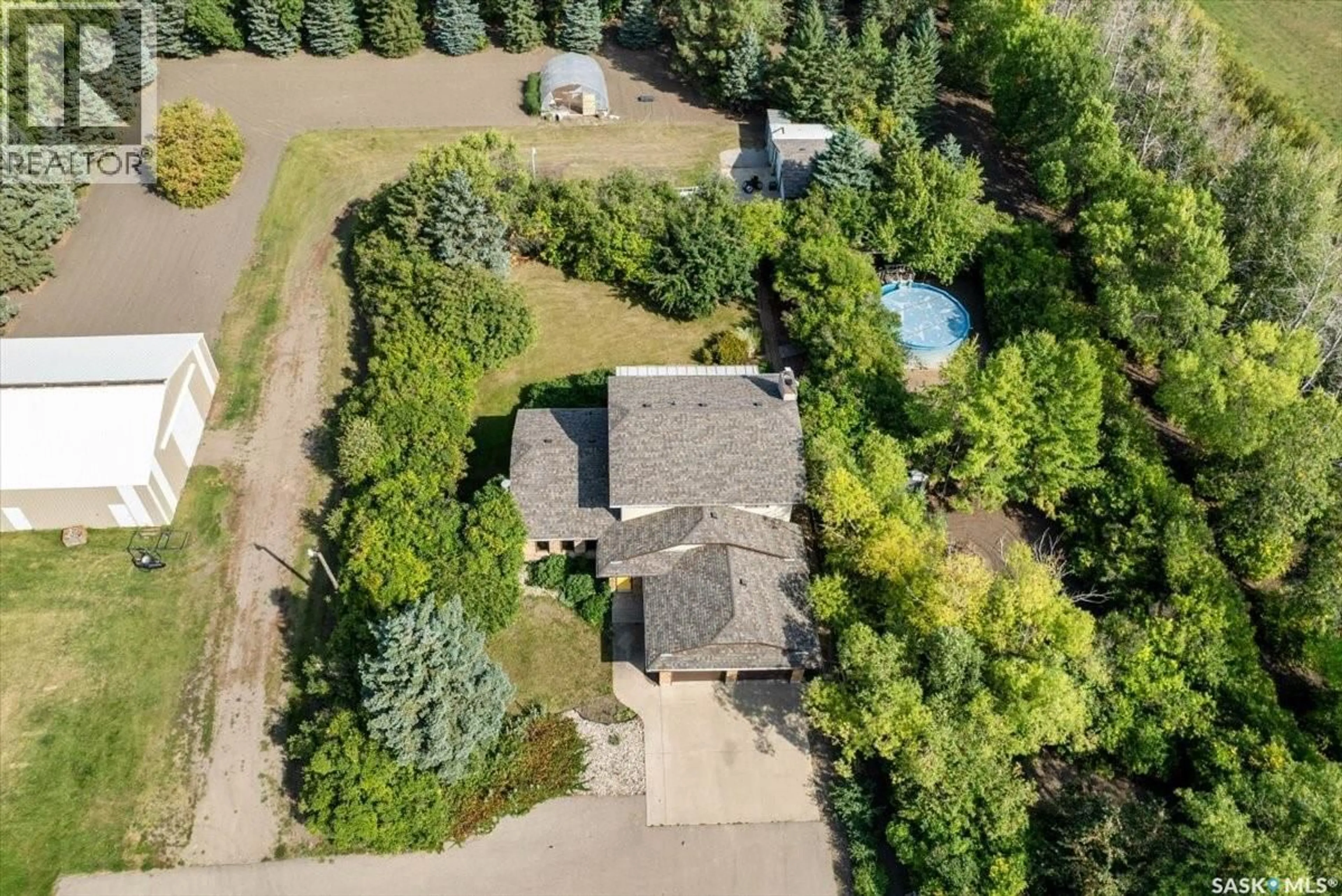 A pic from outside/outdoor area/front of a property/back of a property/a pic from drone, street for GOLDEN WILLOW FARM, Sherwood Rm No. 159 Saskatchewan S4W0L3