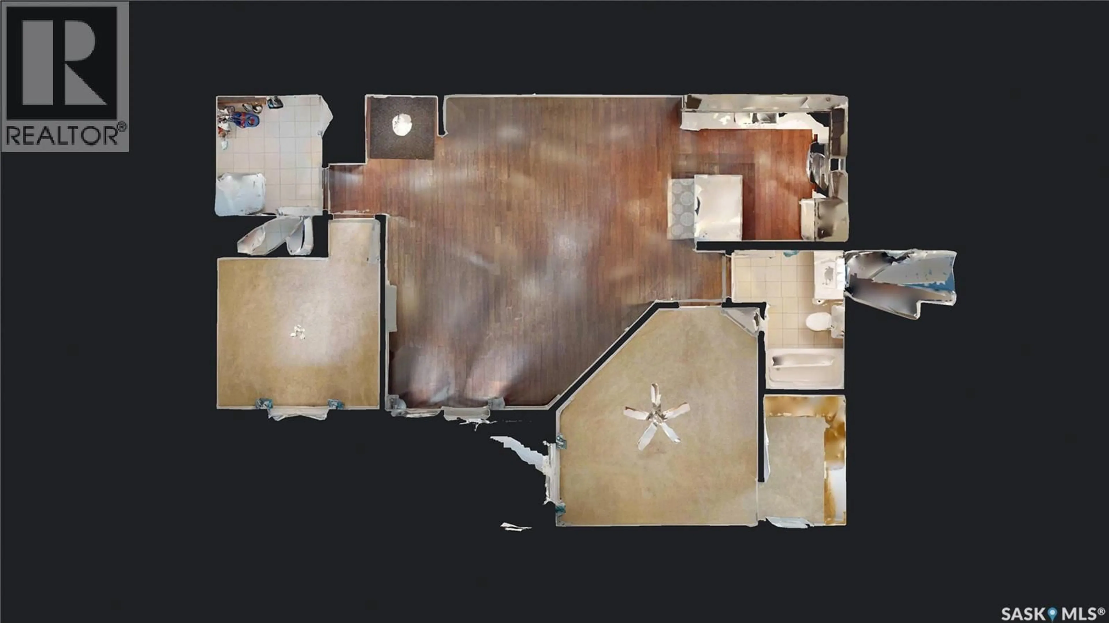 Floor plan for 102 - 1640 DAKOTA DRIVE, Regina Saskatchewan S4Z0A4