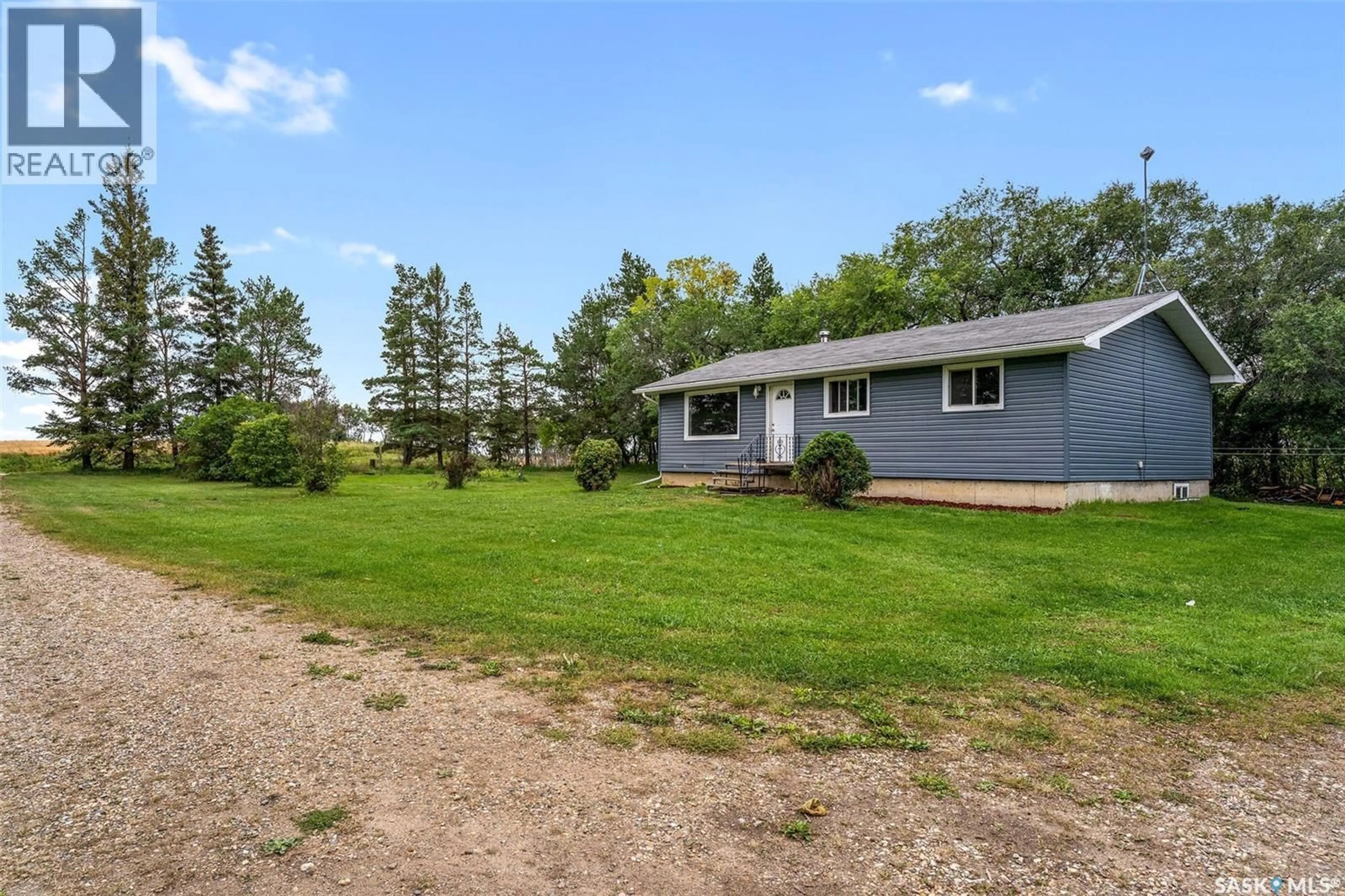 A pic from outside/outdoor area/front of a property/back of a property/a pic from drone, unknown for KINISTINO ACREAGE, Kinistino Rm No. 459 Saskatchewan S0J1H0