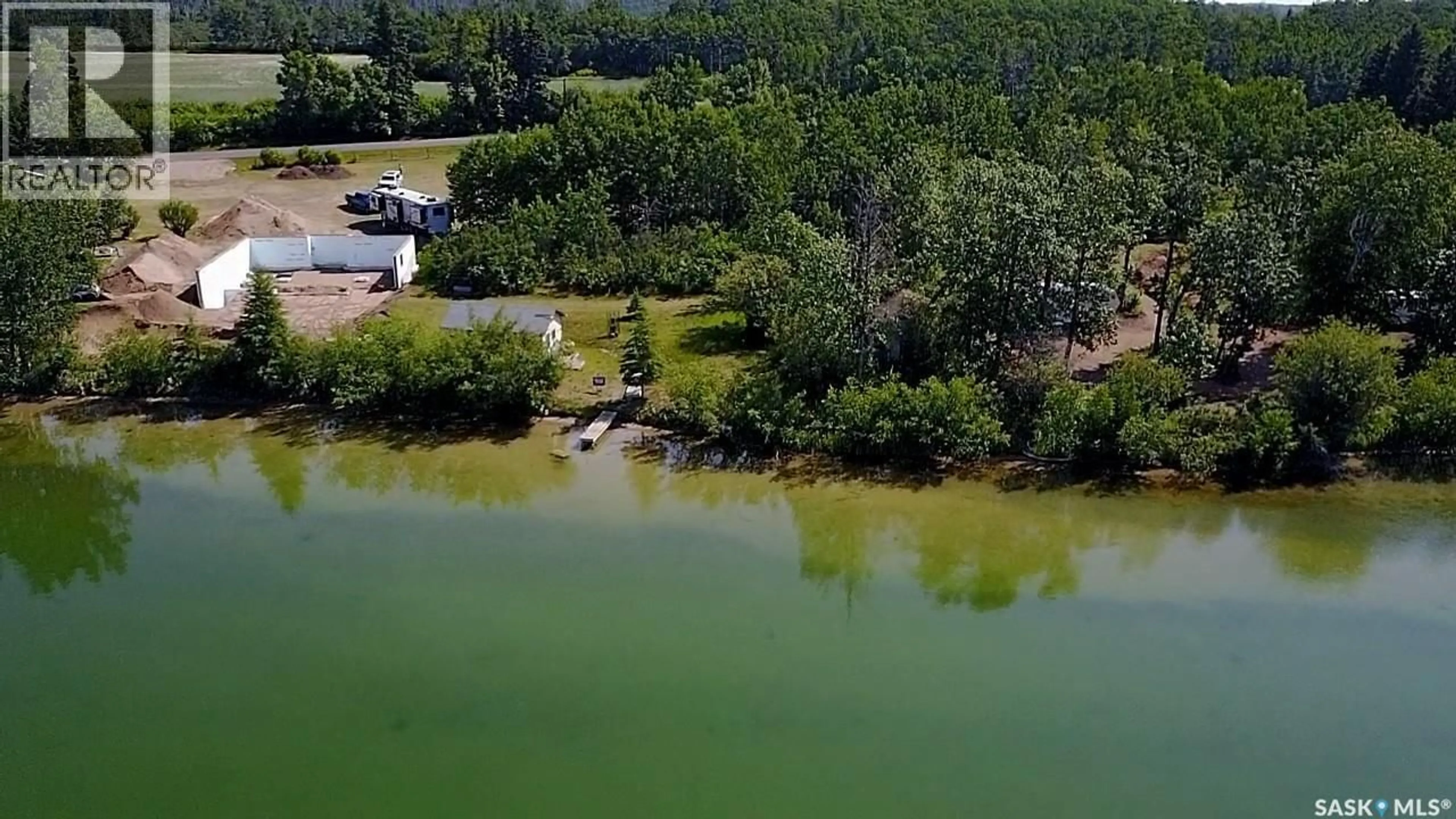 A pic from outside/outdoor area/front of a property/back of a property/a pic from drone, water/lake/river/ocean view for 323 LAKEVIEW DRIVE, Keys Rm No. 303 Saskatchewan S0A3X0