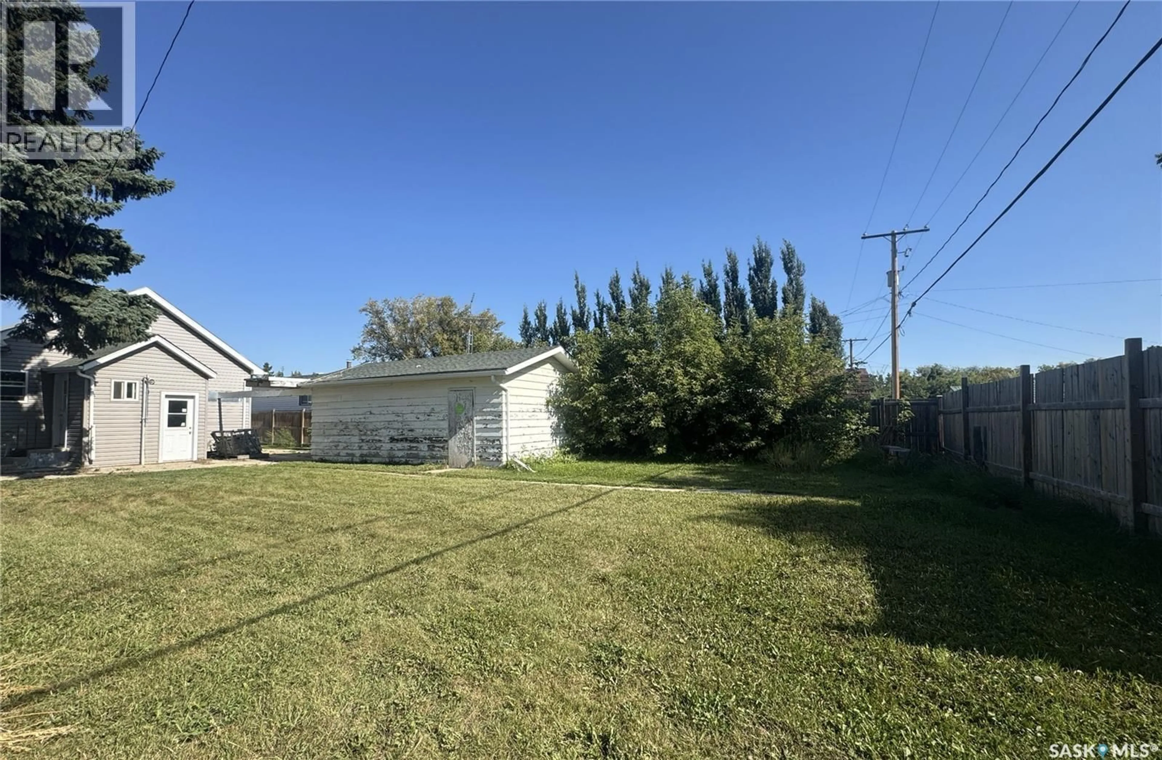 A pic from outside/outdoor area/front of a property/back of a property/a pic from drone, street for 210 1ST STREET, Blaine Lake Saskatchewan S0J0J0