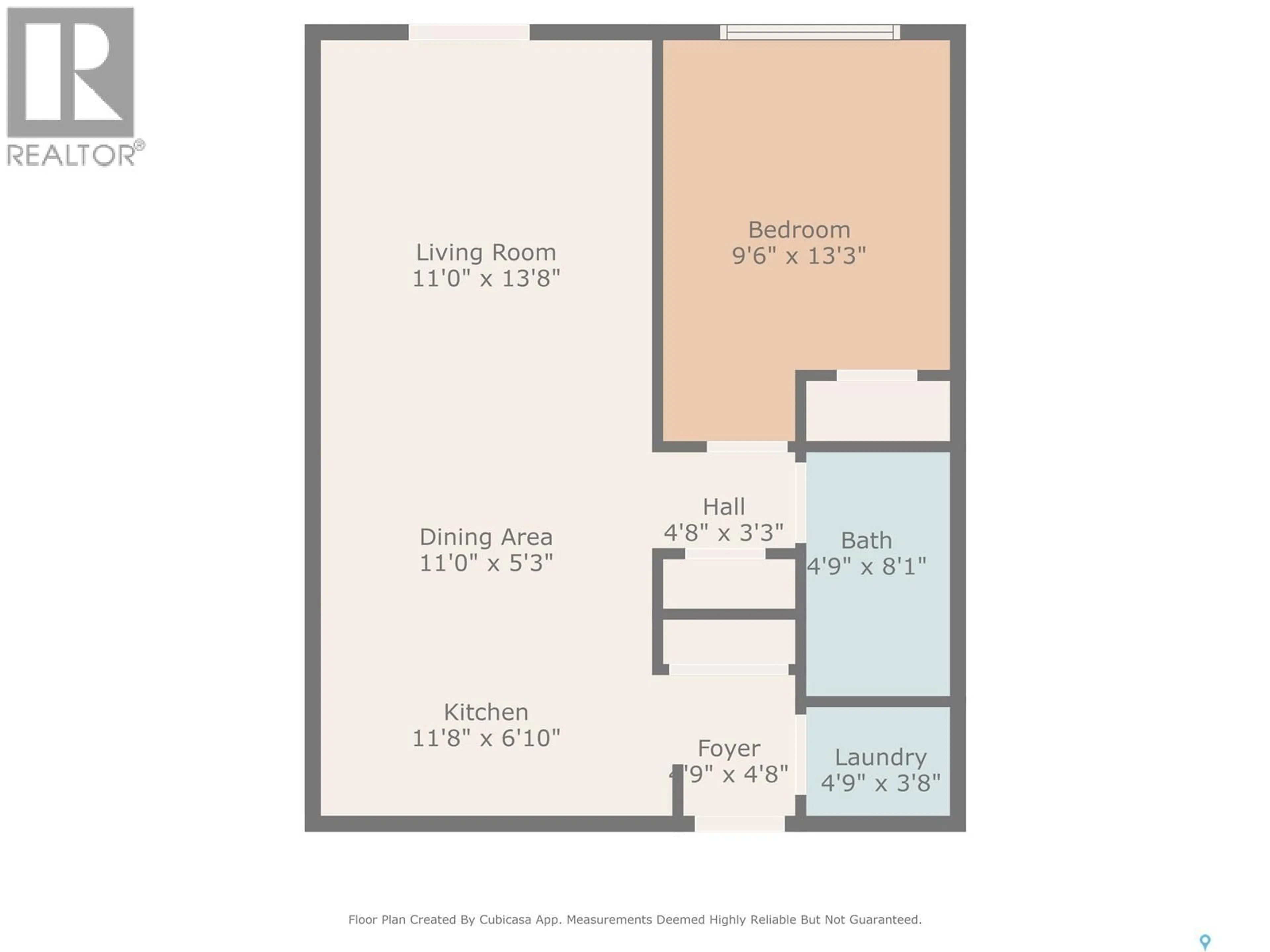 Floor plan for 104 - 15 104TH STREET, Saskatoon Saskatchewan S7N1M8