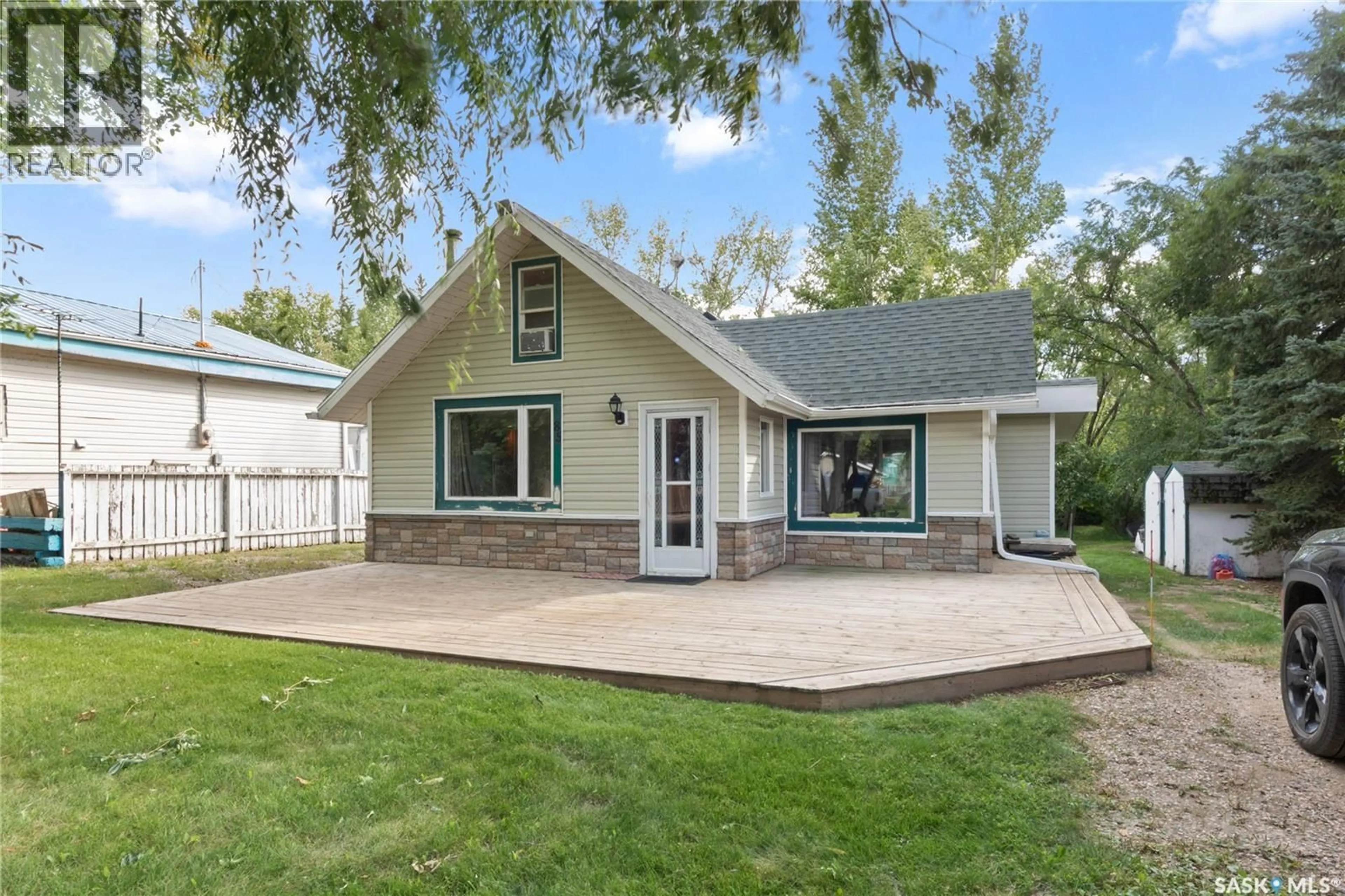 Home with vinyl exterior material, street for 85 PROCTER DRIVE, Shields Saskatchewan S0K1K0