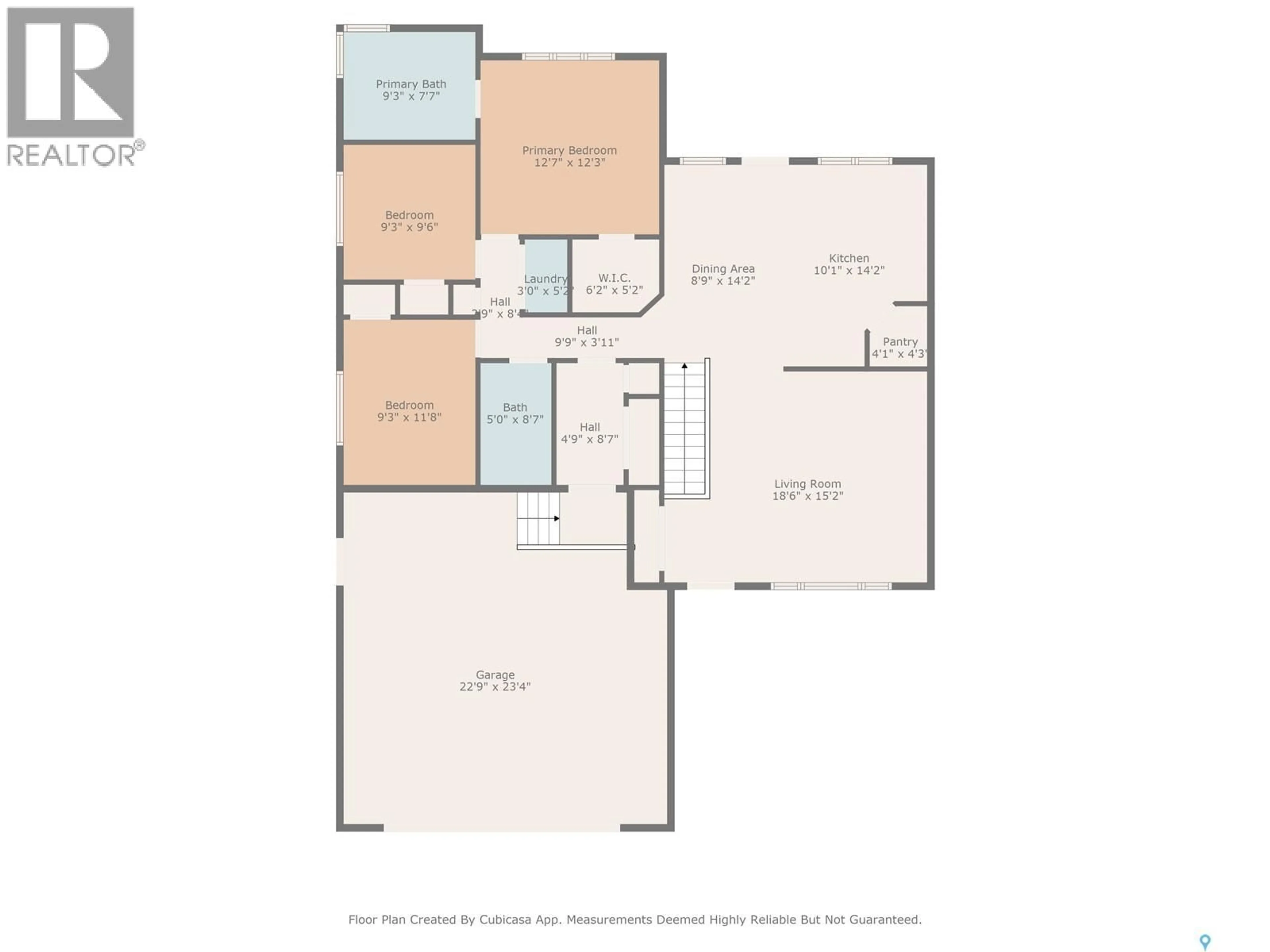 Floor plan for 631 THIESSEN STREET, Warman Saskatchewan S0K4S2