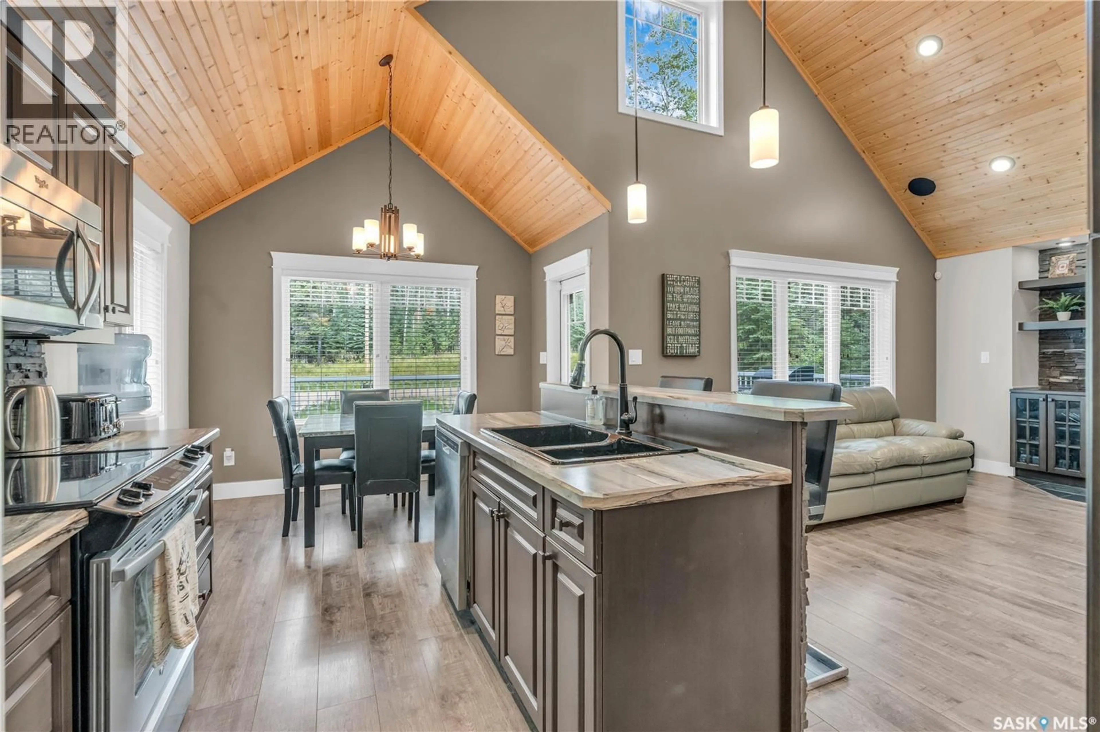 Open concept kitchen, unknown for 46 FORD ROAD, Candle Lake Saskatchewan S0J3E0