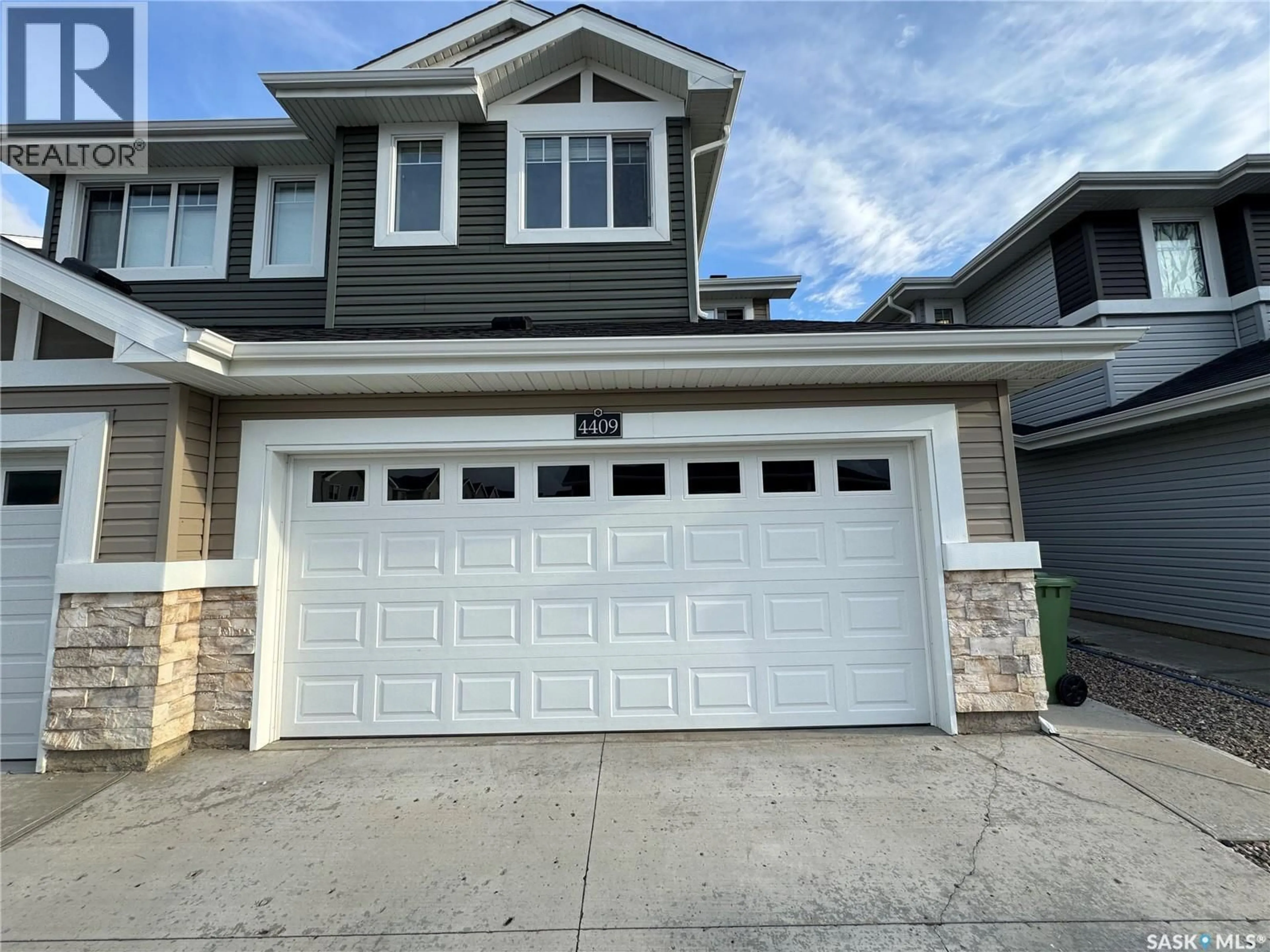 Home with vinyl exterior material, street for 4409 KELLER AVENUE, Regina Saskatchewan S4V3R3
