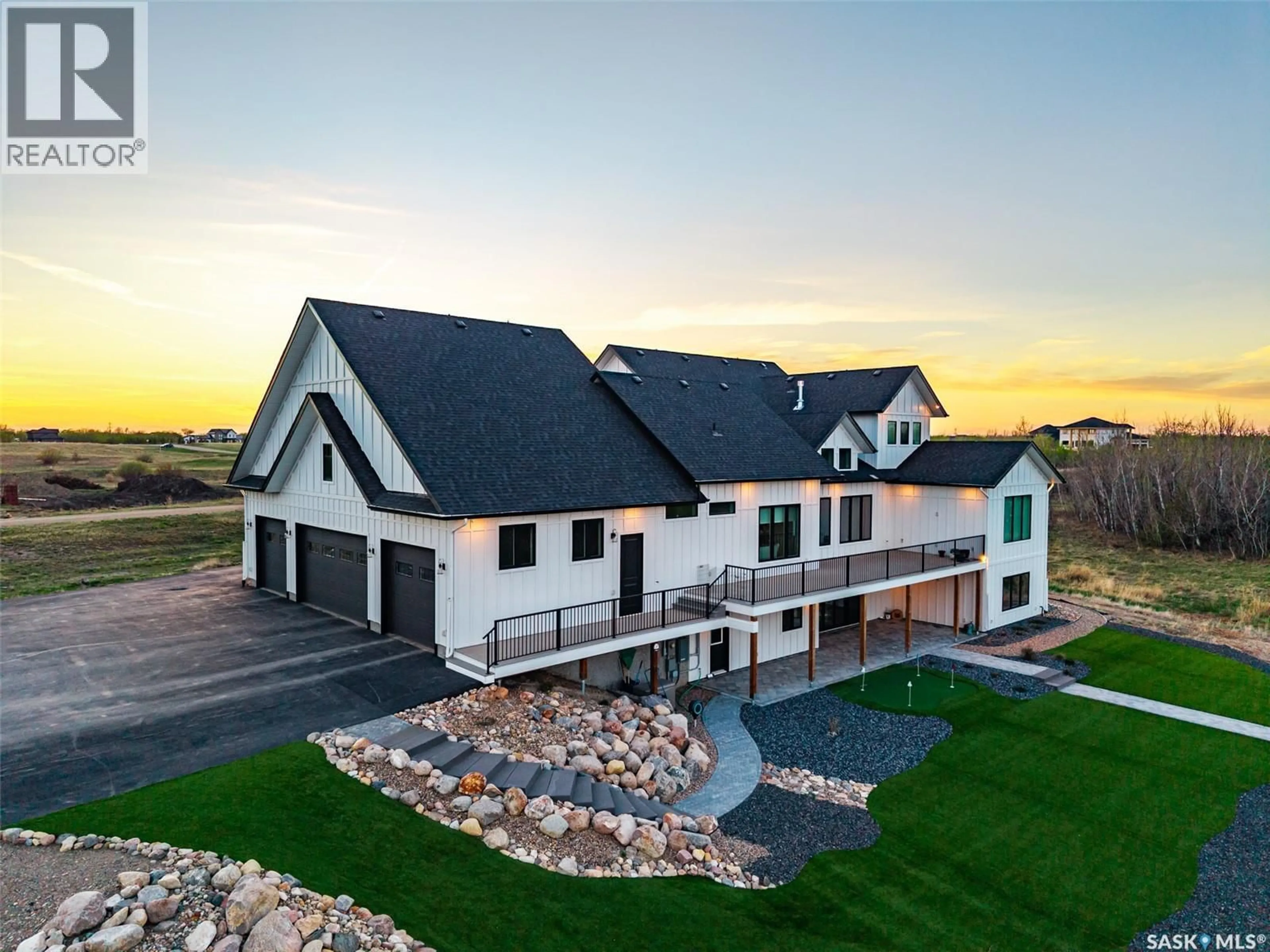 A pic from outside/outdoor area/front of a property/back of a property/a pic from drone, mountain view for 43 APPLEWOOD COURT, Corman Park Rm No. 344 Saskatchewan S7V0X4