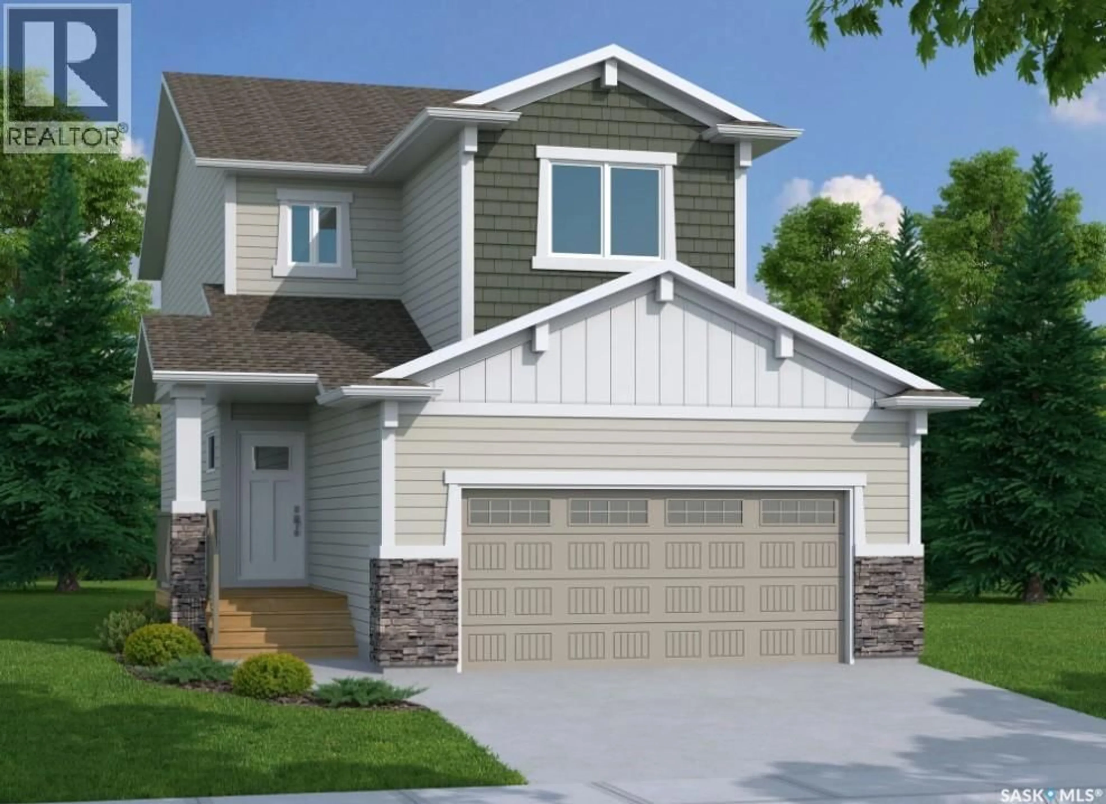 Home with vinyl exterior material, street for 3145 GREEN TURTLE ROAD, Regina Saskatchewan S4V4C5