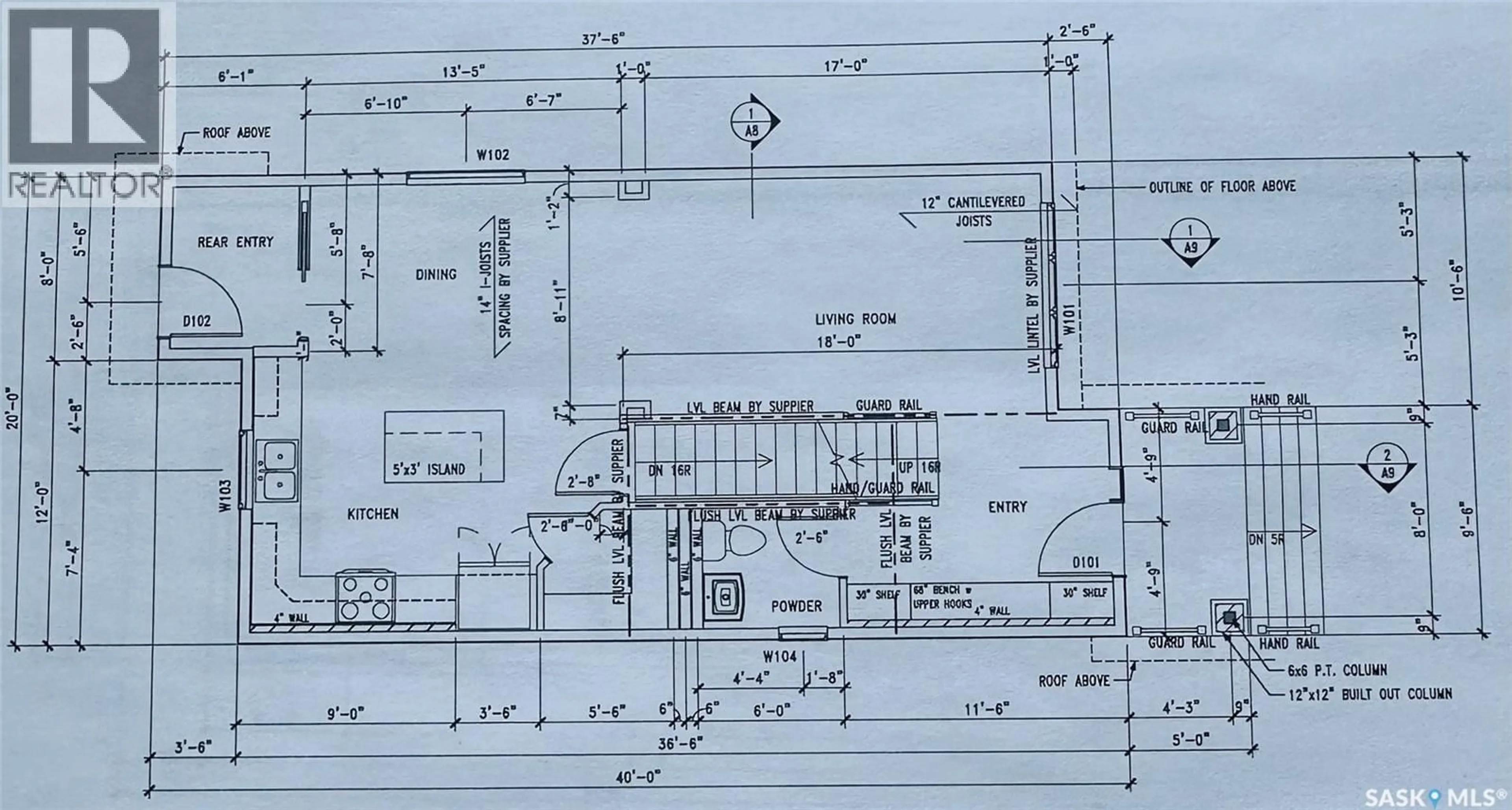 Floor plan for 400 BESNARD CRESCENT, Martensville Saskatchewan S0K2T1