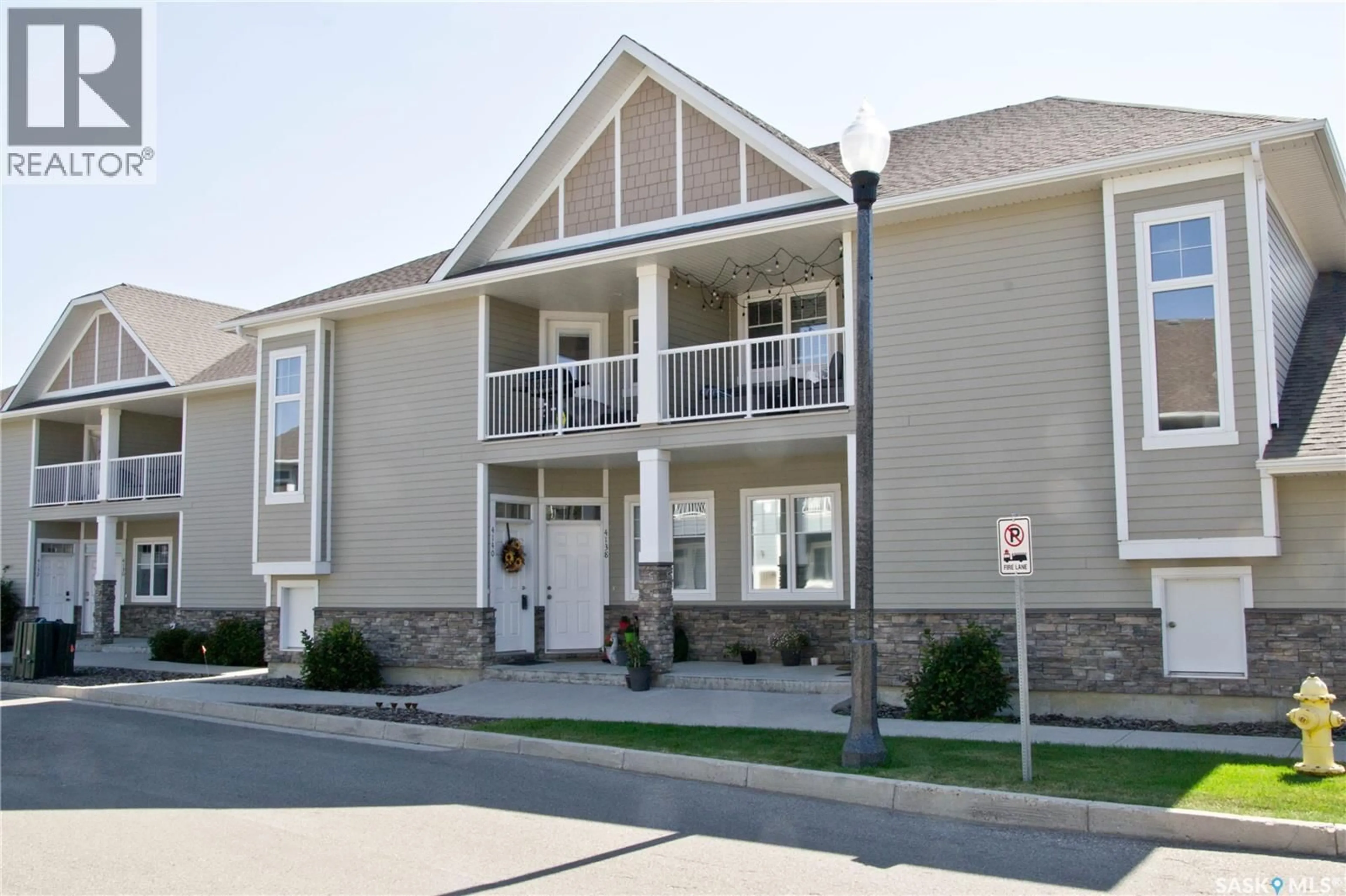 Home with vinyl exterior material, unknown for E - 4140 GREEN APPLE DRIVE, Regina Saskatchewan S4V1S1
