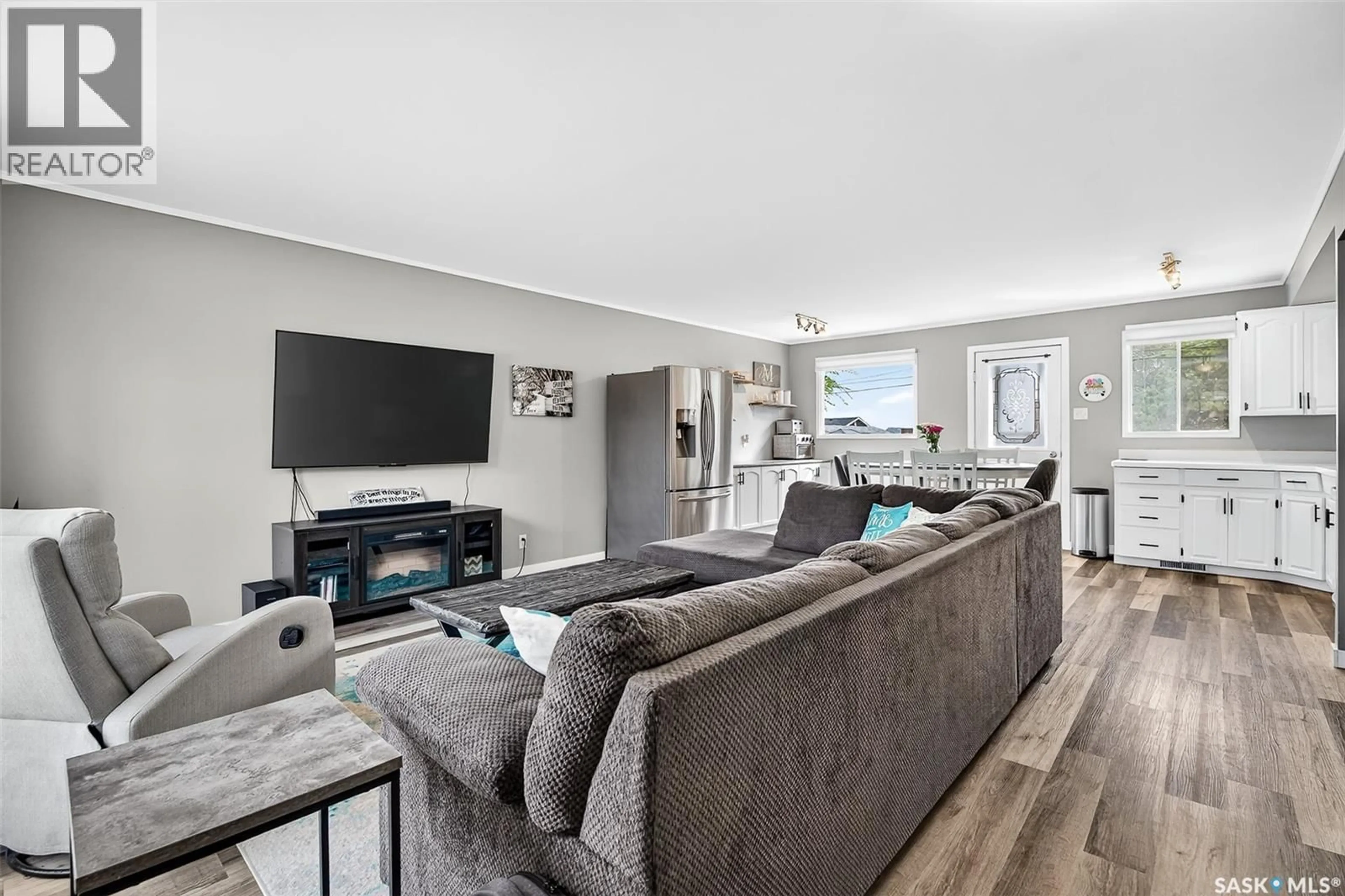 Living room with furniture, unknown for 1309 HOCHELAGA STREET, Moose Jaw Saskatchewan S6H6C3