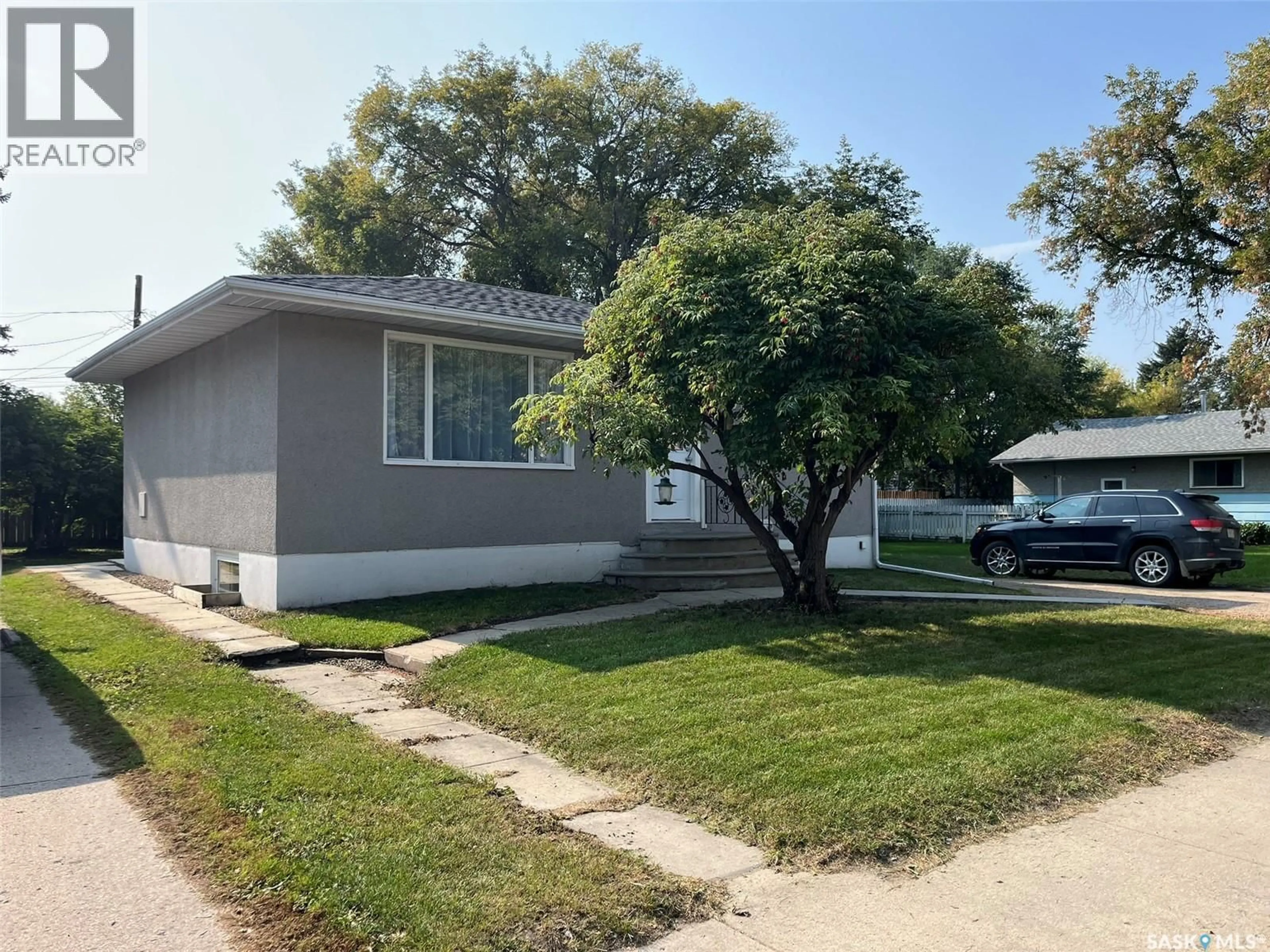 Home with vinyl exterior material, street for 555 RIVER STREET, Prince Albert Saskatchewan S6V0A7