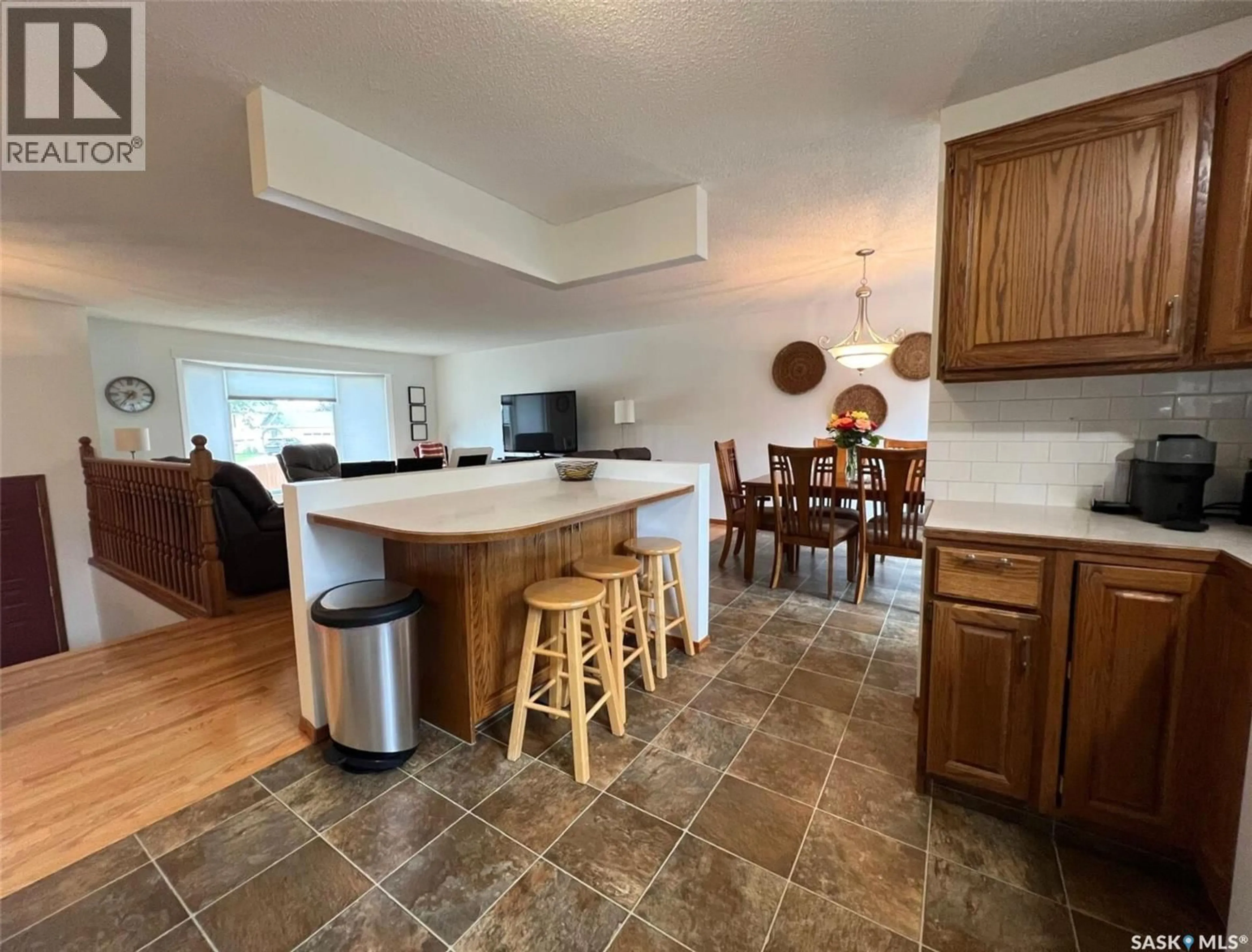 Open concept kitchen, ceramic/tile floor for 365 BUFFALO PLACE, Swift Current Saskatchewan S9H4X2