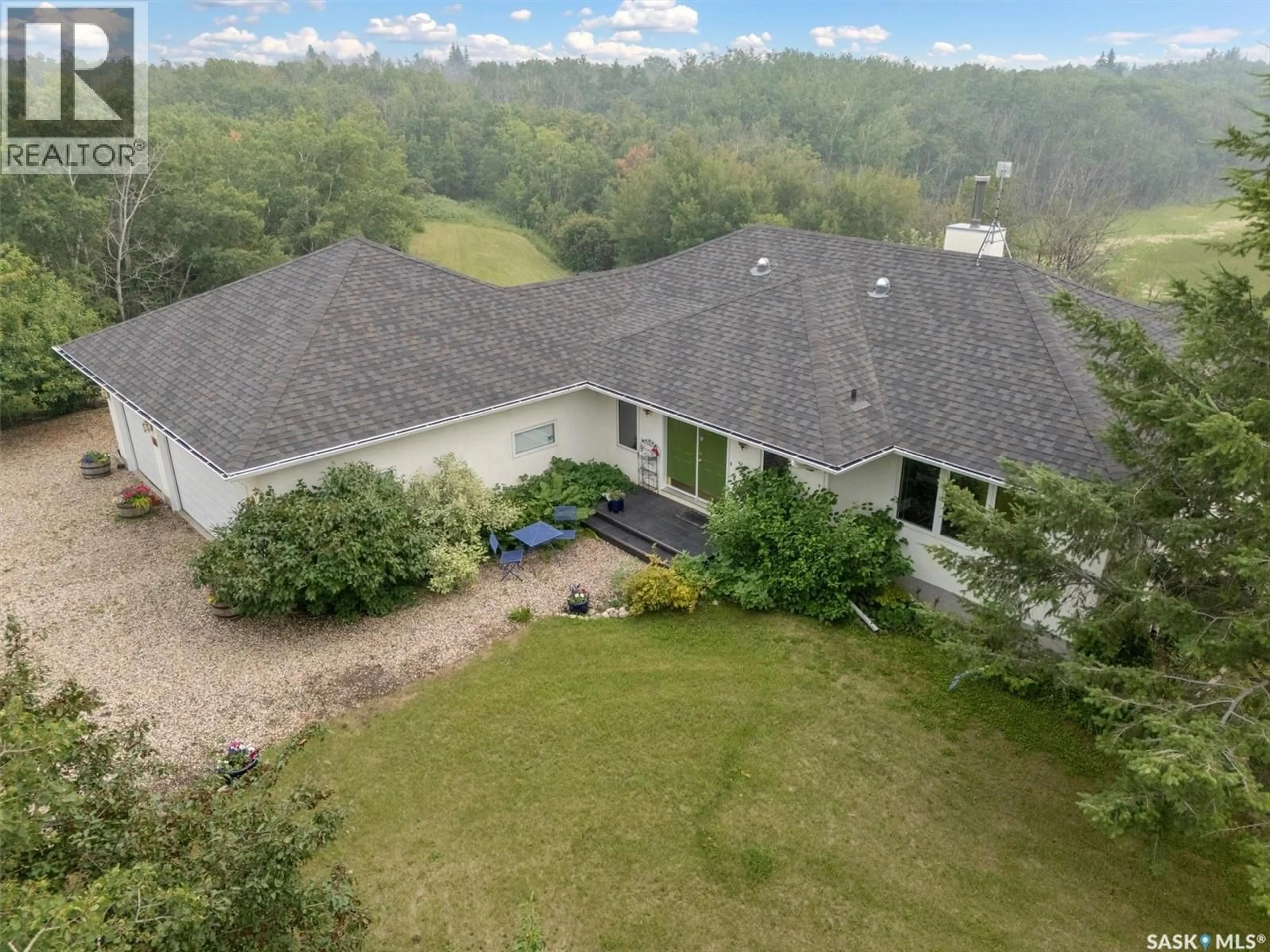 A pic from outside/outdoor area/front of a property/back of a property/a pic from drone, mountain view for 103 WILLOW ROAD, Aberdeen Rm No. 373 Saskatchewan S0K0A0