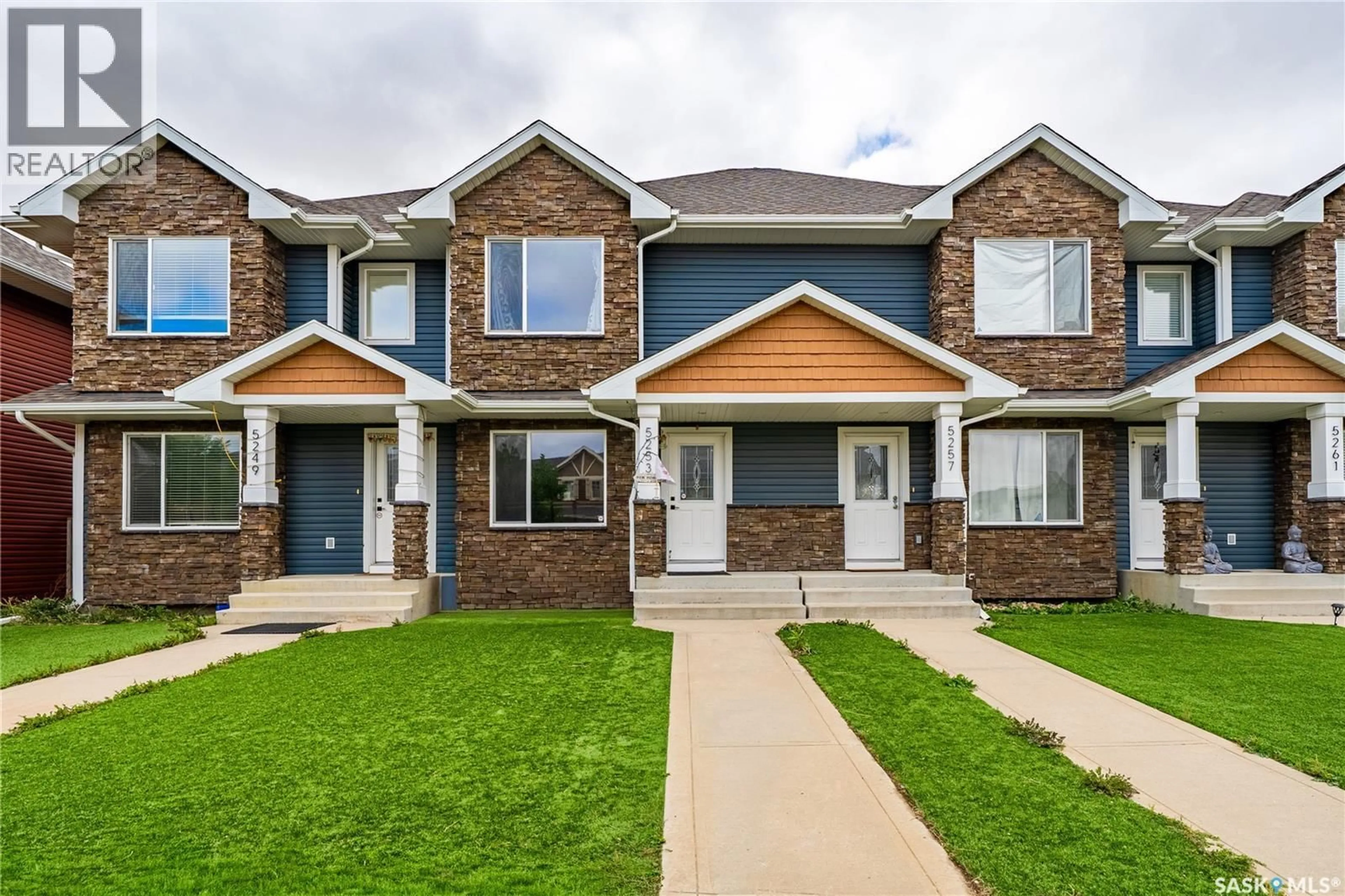 Home with brick exterior material, street for 5253 JIM CAIRNS BOULEVARD, Regina Saskatchewan S4W0G7