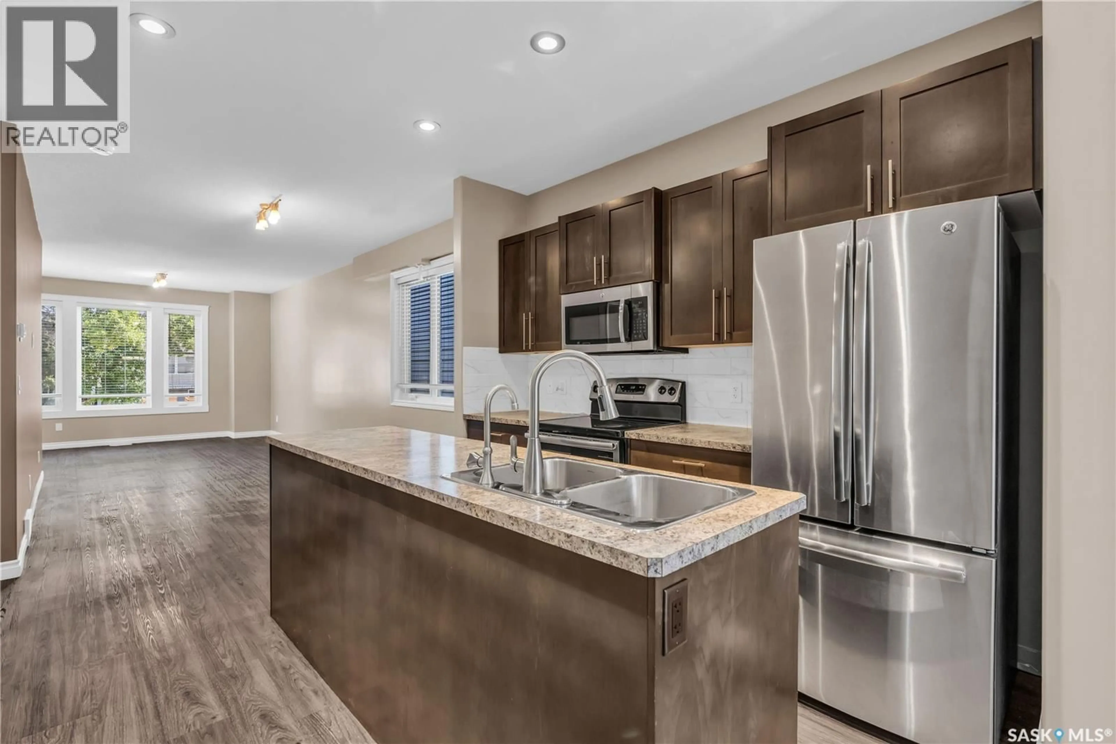 Open concept kitchen, unknown for 1430 ELLICE STREET, Regina Saskatchewan S4T5S3