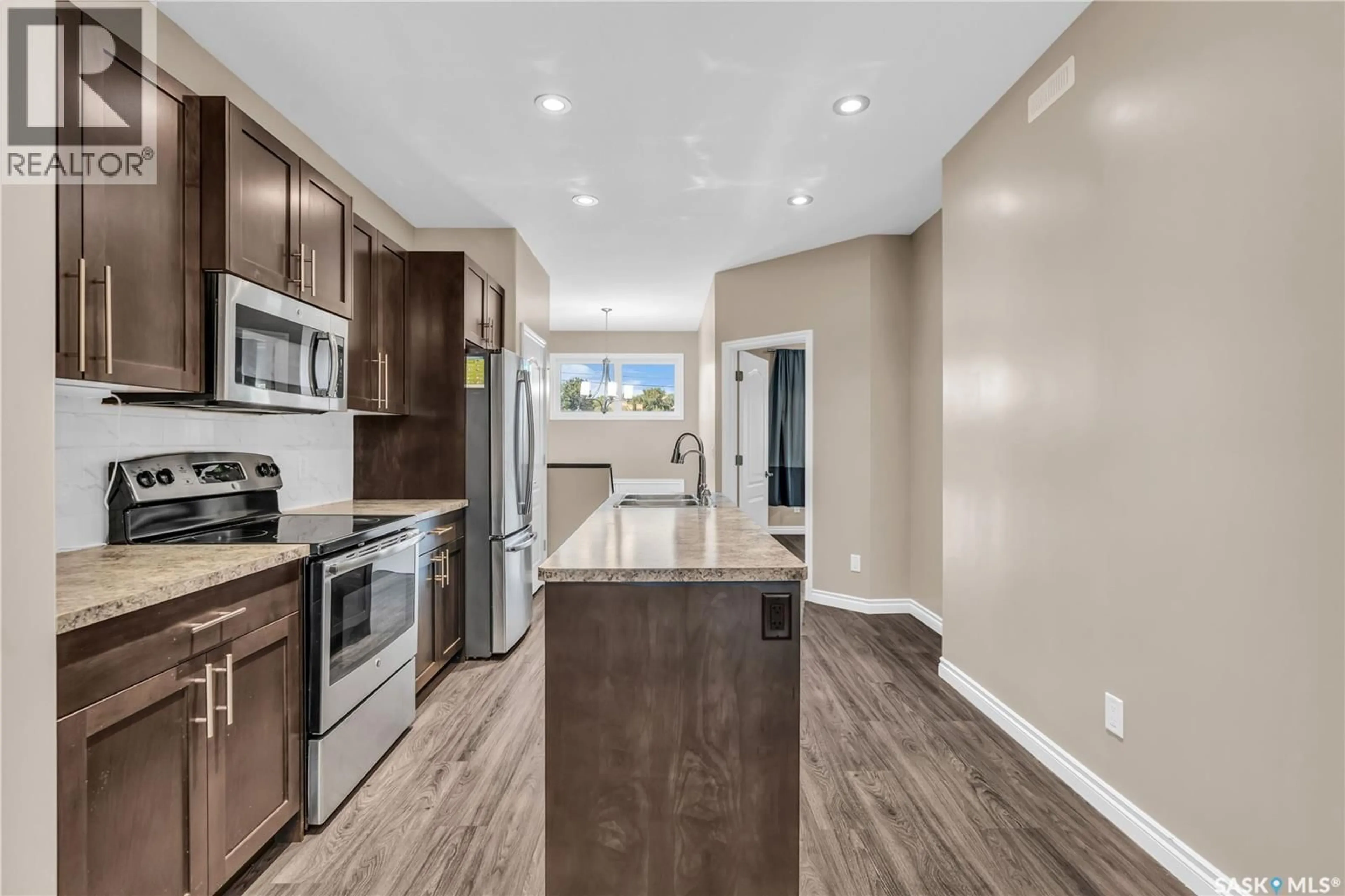 Open concept kitchen, unknown for 1430 ELLICE STREET, Regina Saskatchewan S4T5S3