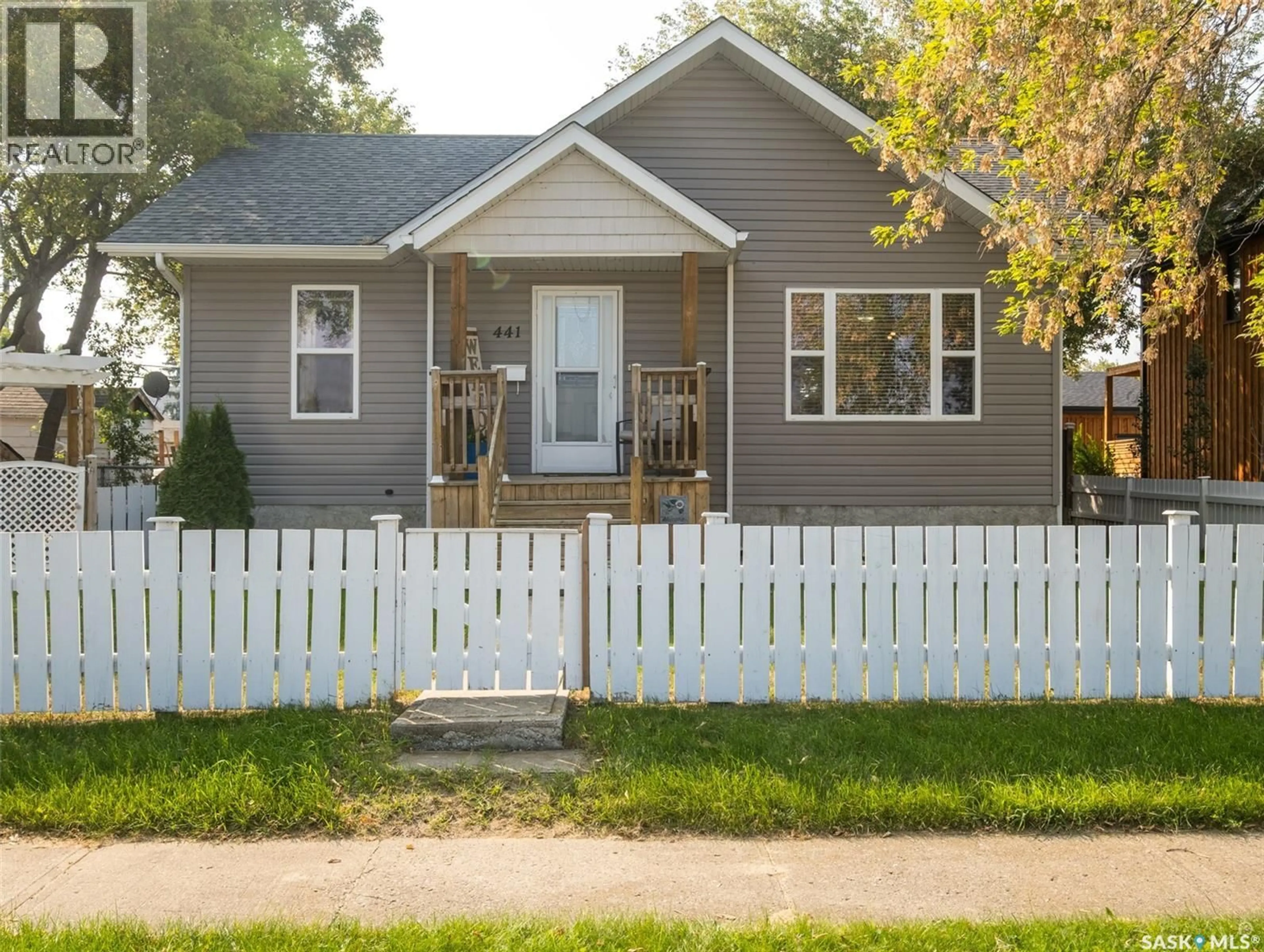 Home with vinyl exterior material, street for 441 6TH STREET, Prince Albert Saskatchewan S6V0N3