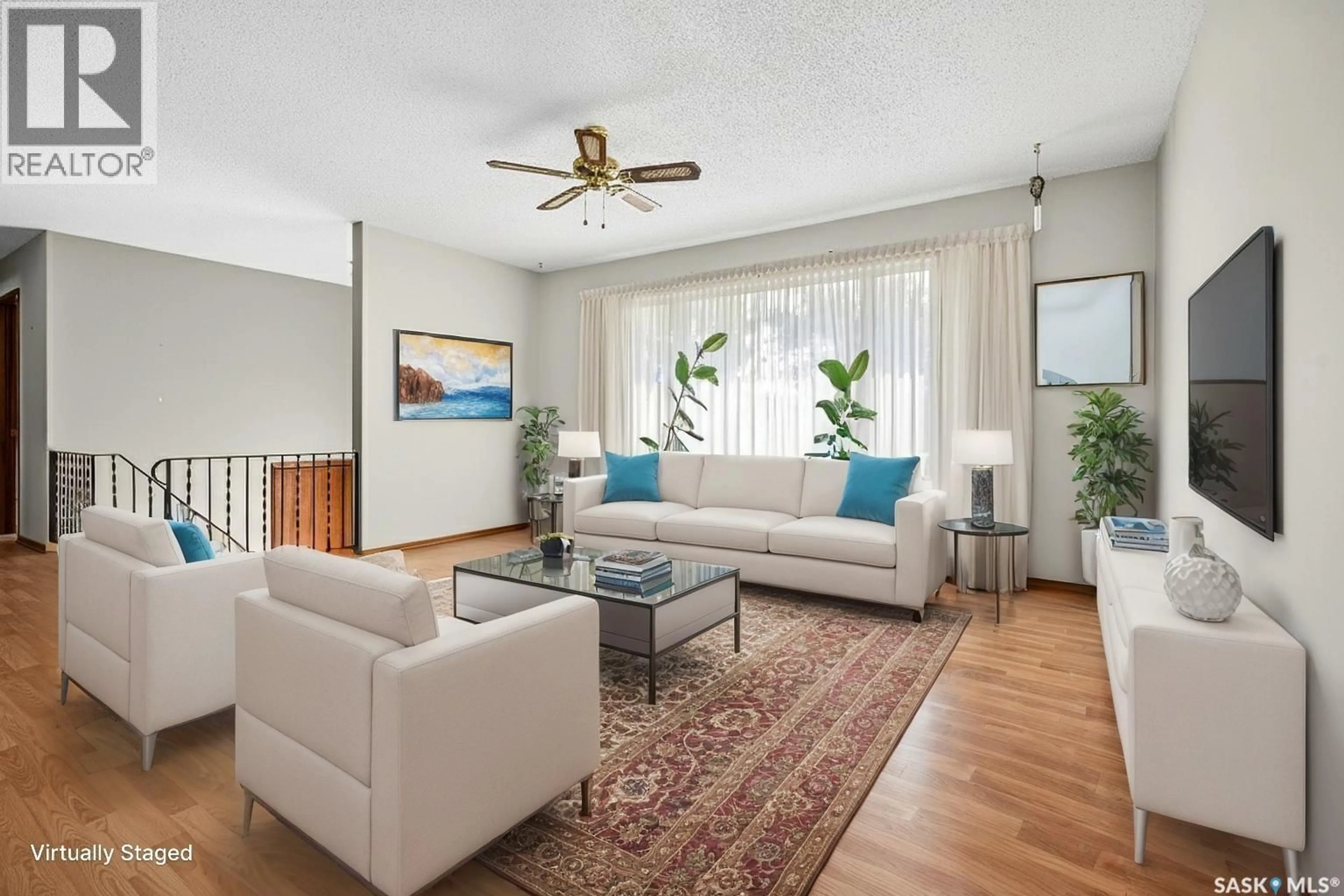 Living room with furniture, unknown for 1051 CORMAN CRESCENT, Moose Jaw Saskatchewan S6H6V5