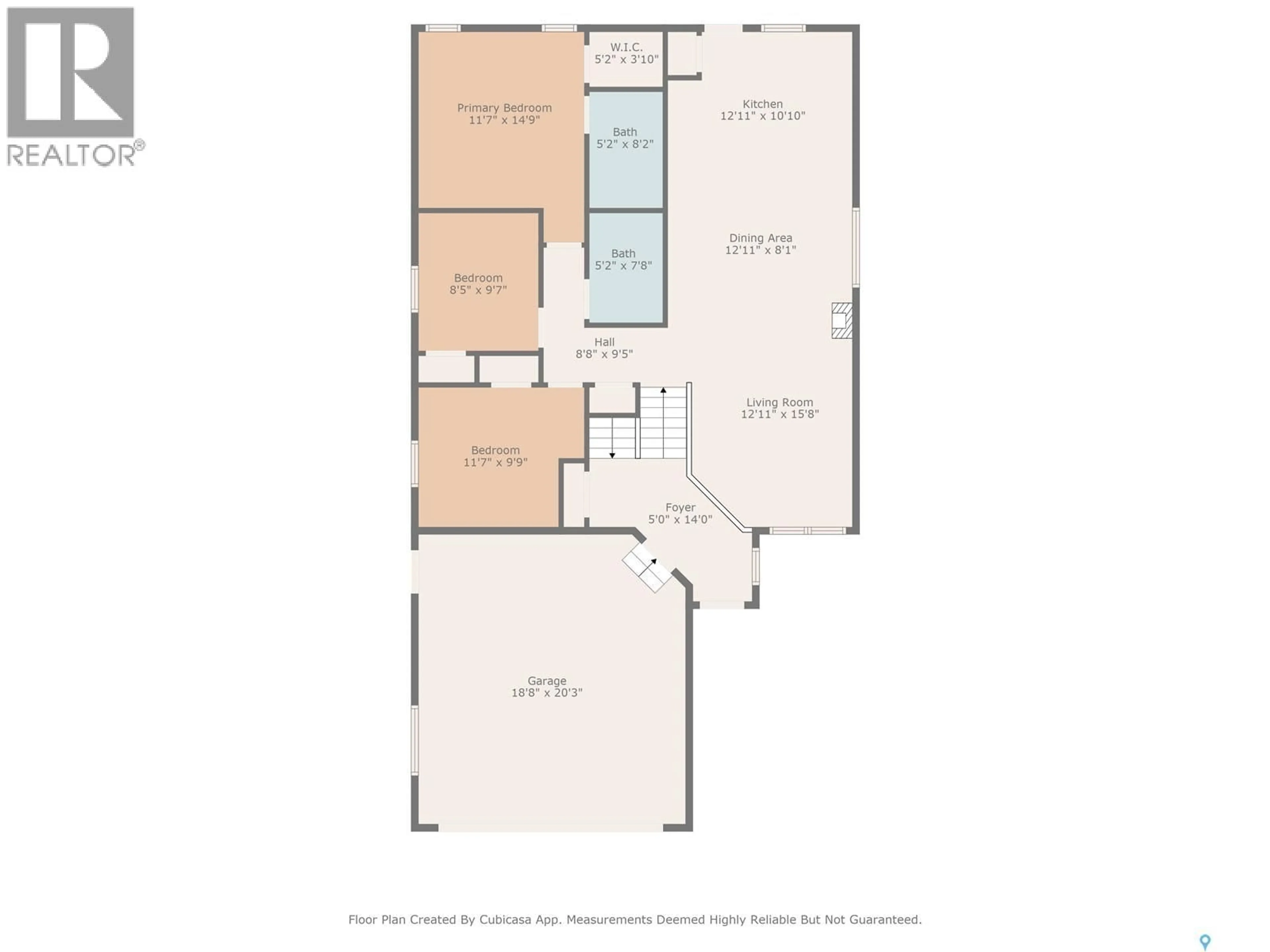 Floor plan for 88 MARTENS CRESCENT, Warman Saskatchewan S0K4S3