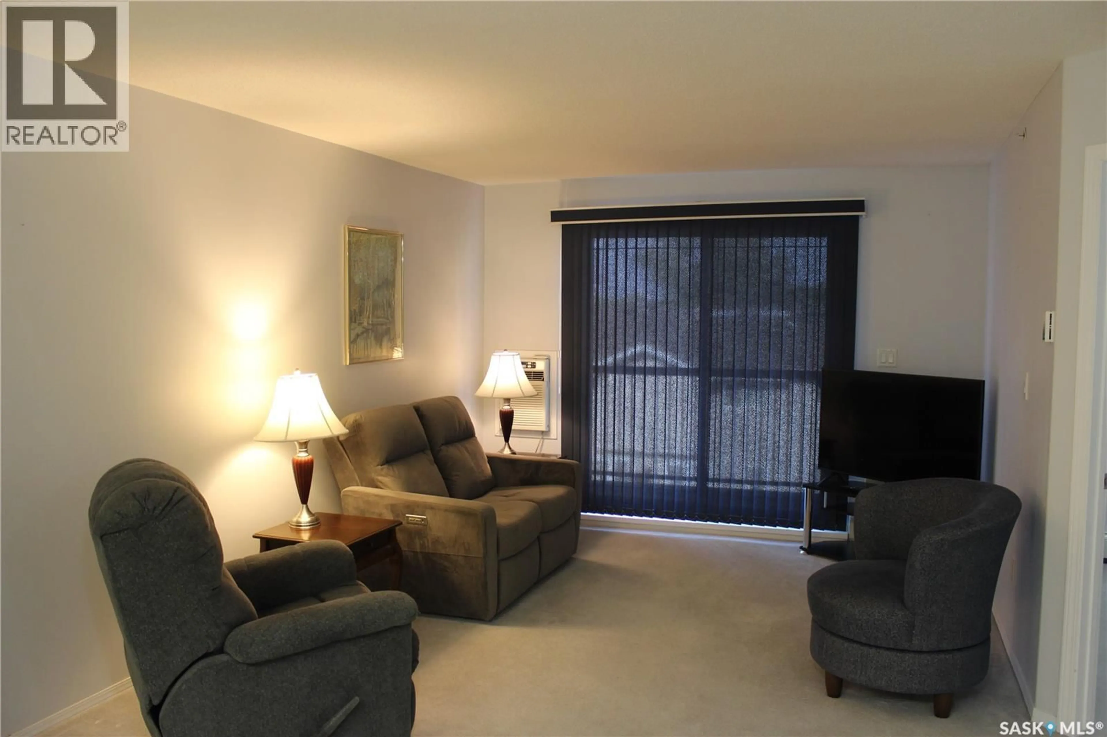 Living room with furniture, unknown for 305 - 1601 FIRST STREET, Estevan Saskatchewan S4A2X4