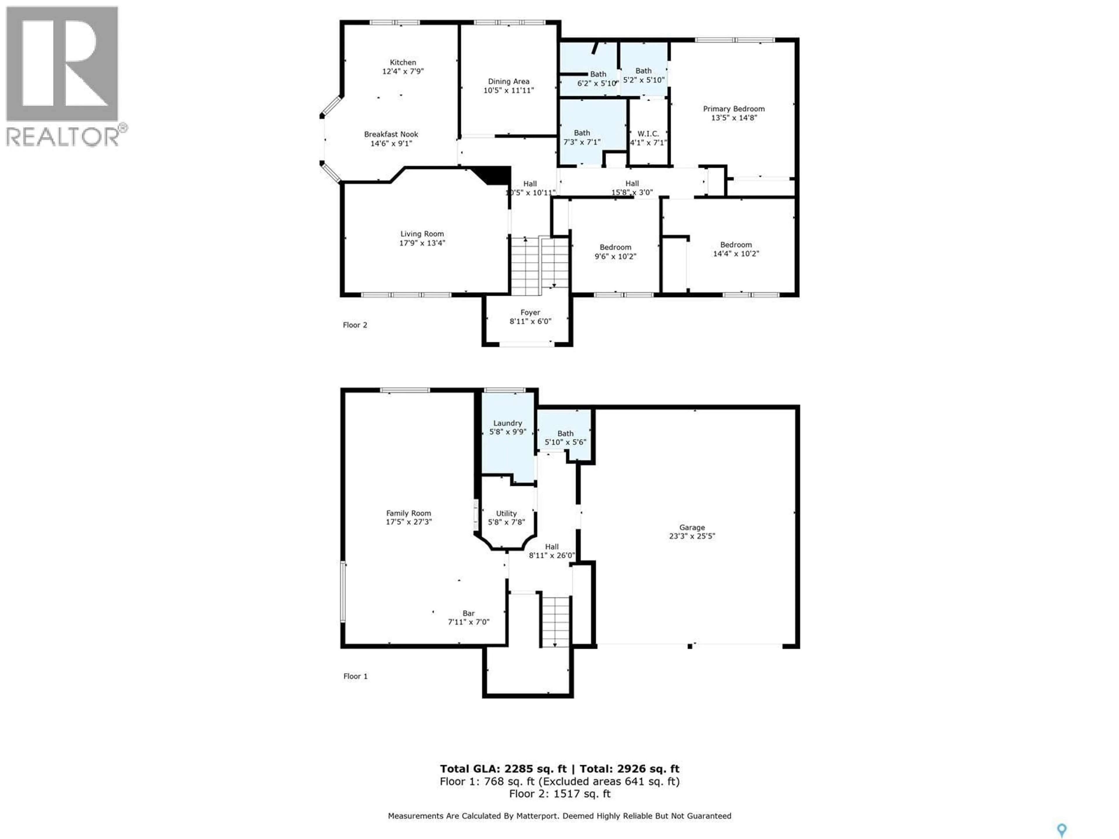 Floor plan for 618 MCINTOSH STREET, Regina Saskatchewan S4R5T4