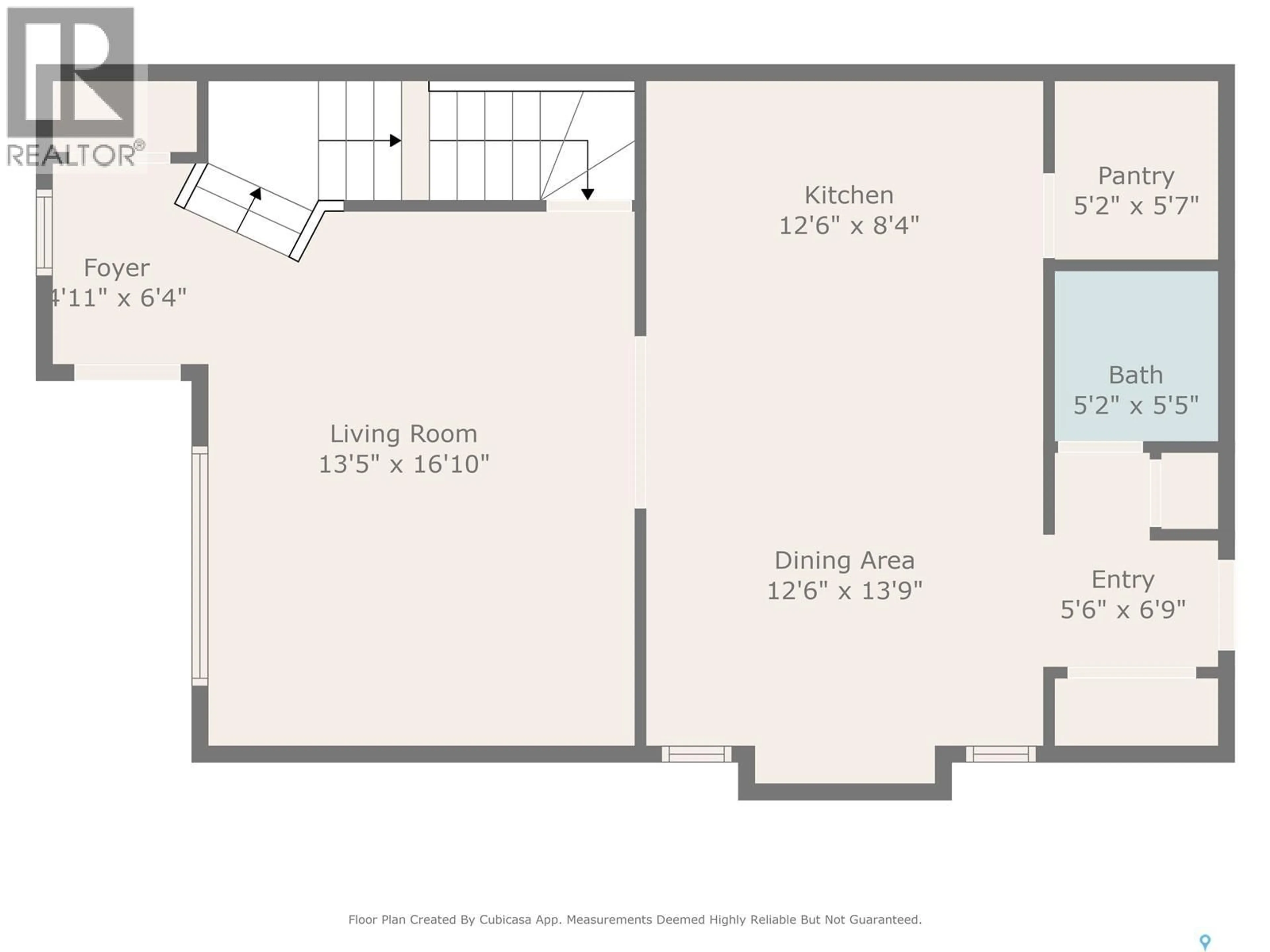 Floor plan for 202 2ND STREET, Saskatoon Saskatchewan S7H1N6