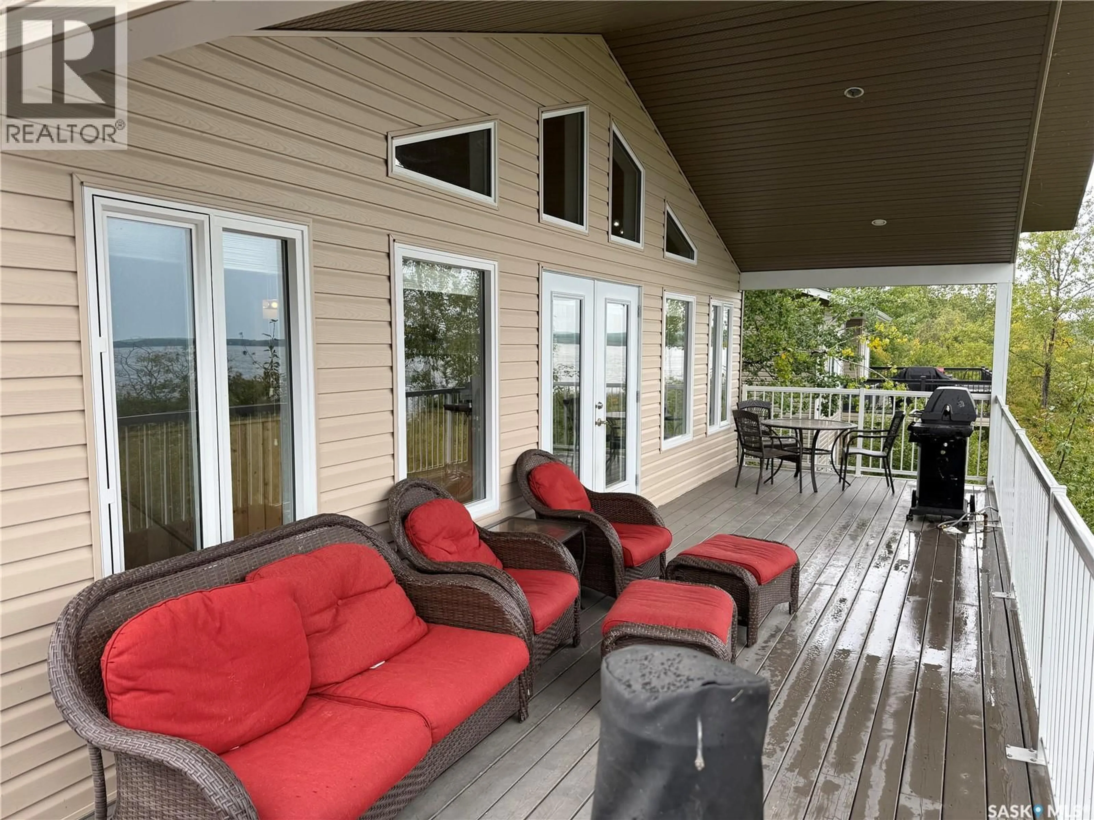 Patio, water/lake/river/ocean view for 319 RAVINE ROAD, Big Shell Saskatchewan S0J2G0