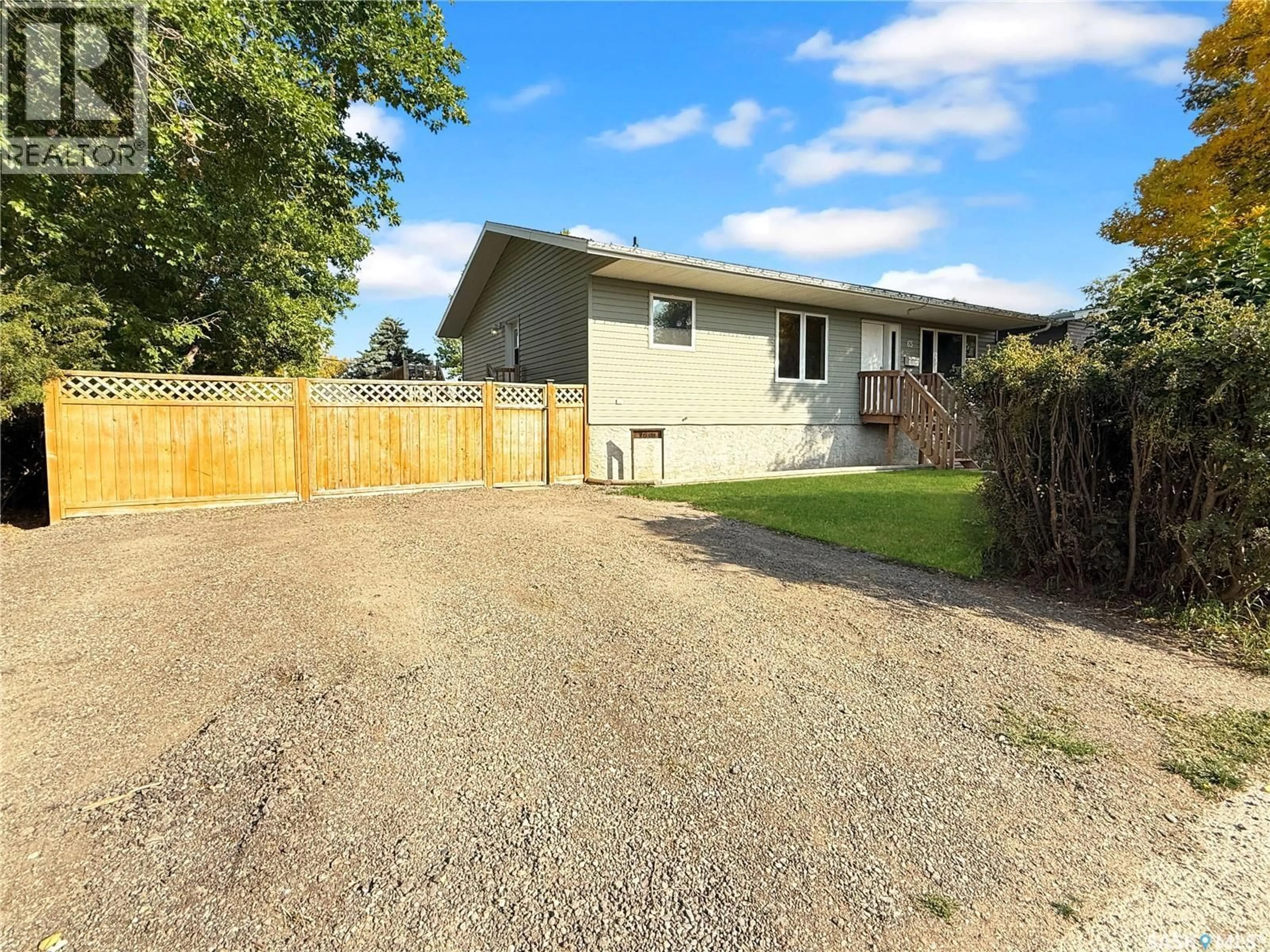 A pic from outside/outdoor area/front of a property/back of a property/a pic from drone, street for 65 ST GEORGE STREET, Qu'Appelle Saskatchewan S0G4A0