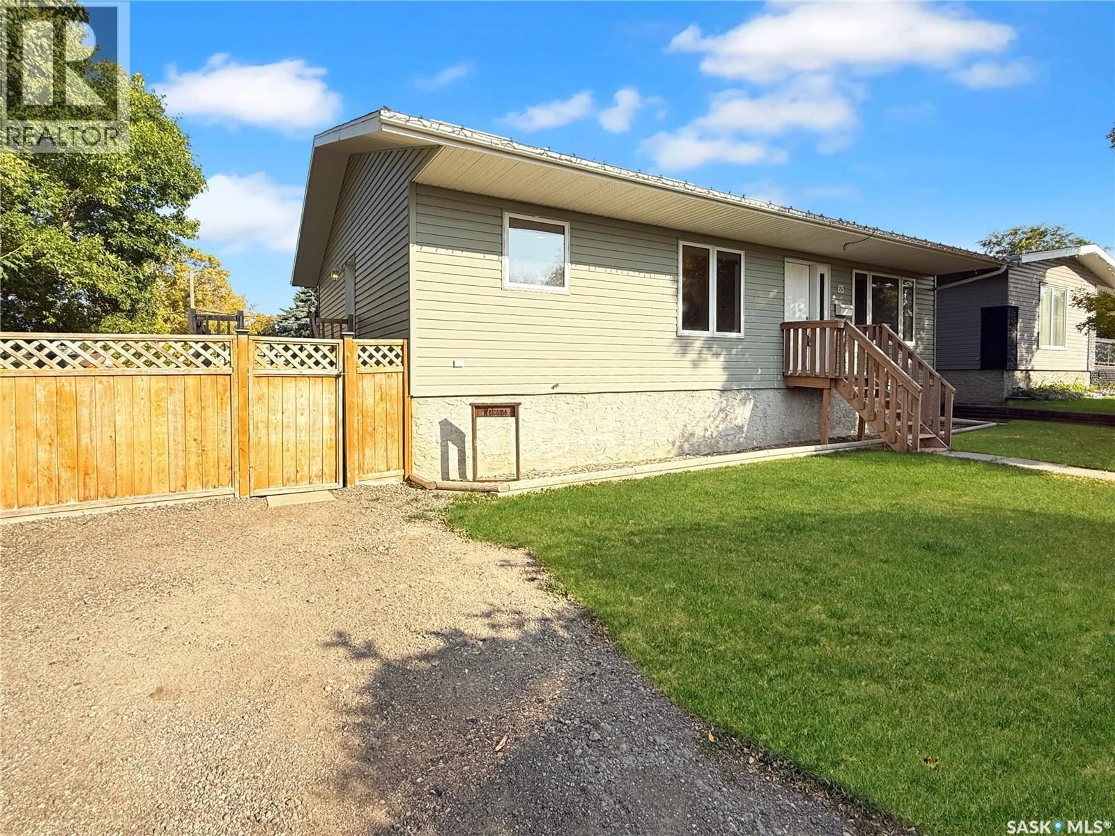 A pic from outside/outdoor area/front of a property/back of a property/a pic from drone, street for 65 ST GEORGE STREET, Qu'Appelle Saskatchewan S0G4A0