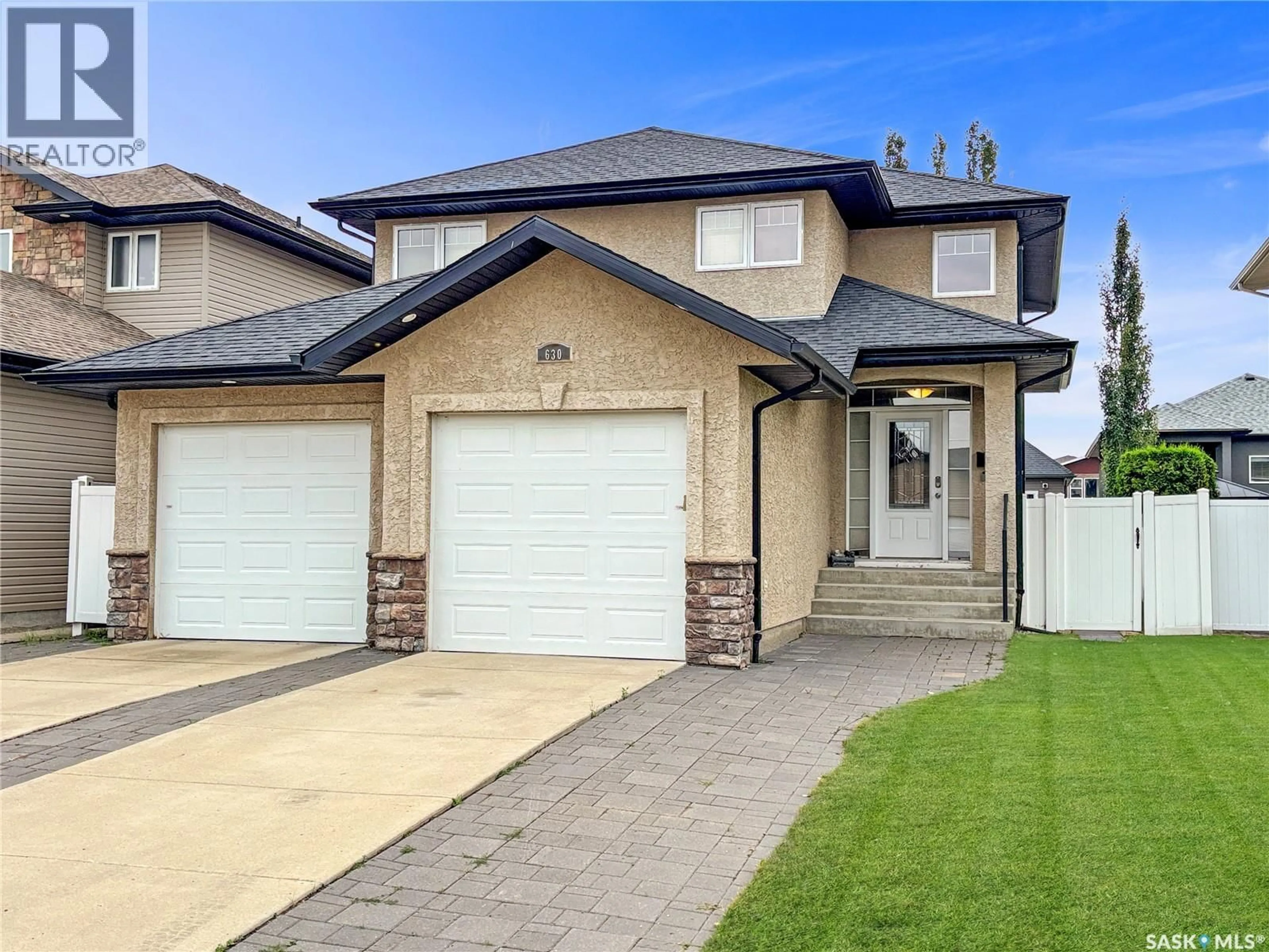 Home with brick exterior material, street for 630 MCKAGUE CRESCENT, Saskatoon Saskatchewan S7R0A9