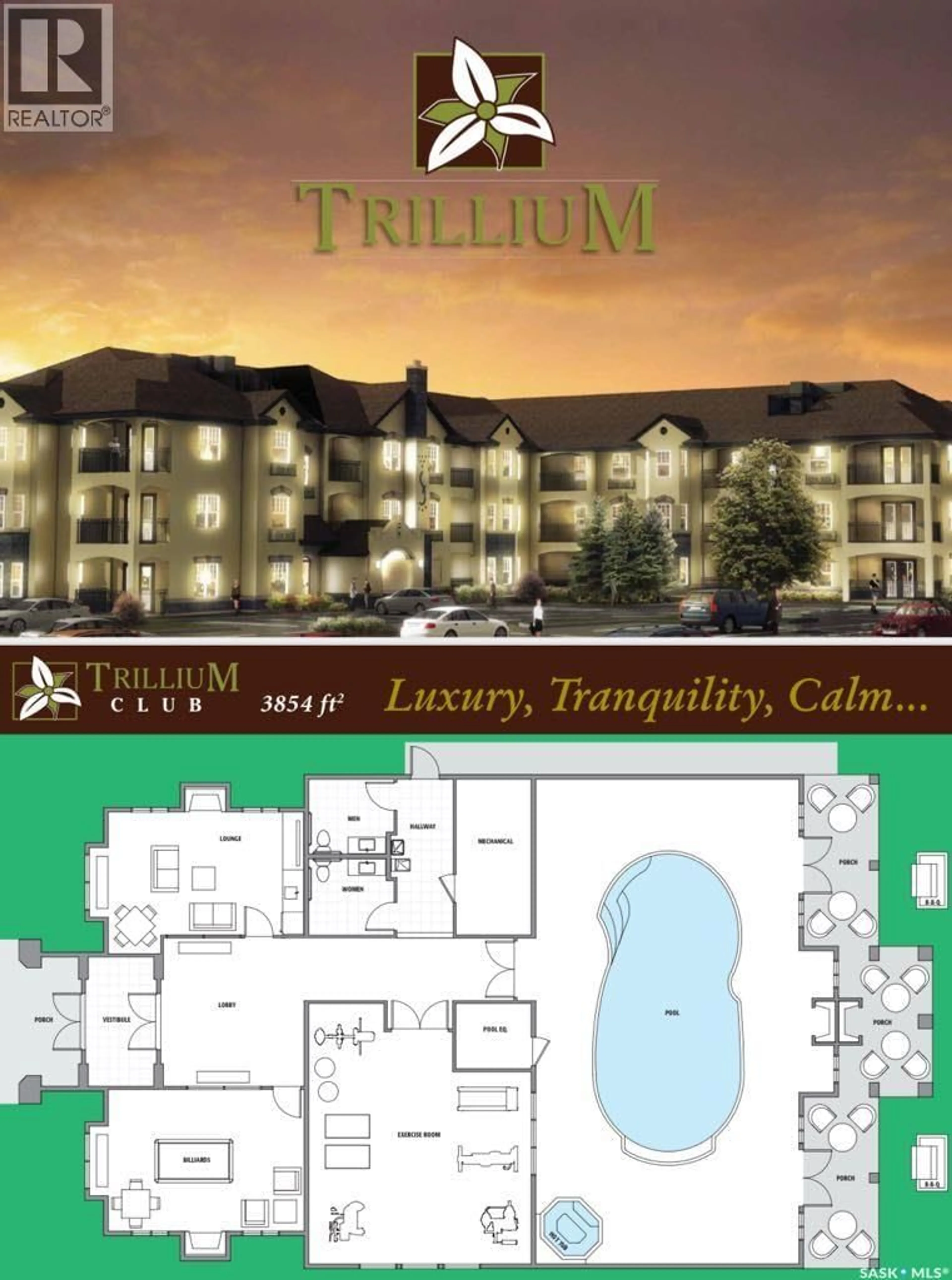 Floor plan for B 415 - 104 HUNTER ROAD, Saskatoon Saskatchewan S7T0J9