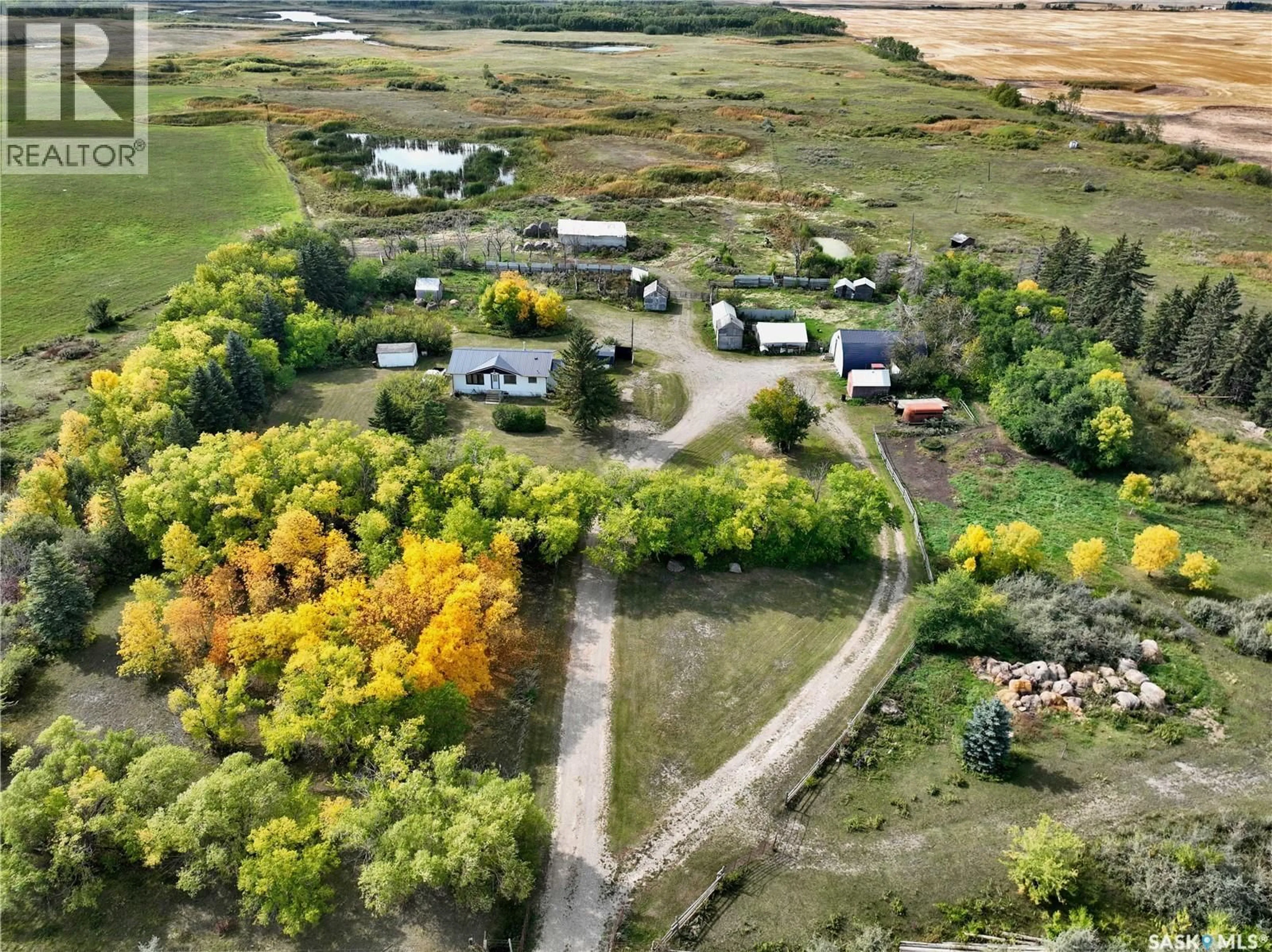 A pic from outside/outdoor area/front of a property/back of a property/a pic from drone, unknown for FRASER ACRES, Fertile Belt Rm No. 183 Saskatchewan S0A0X0