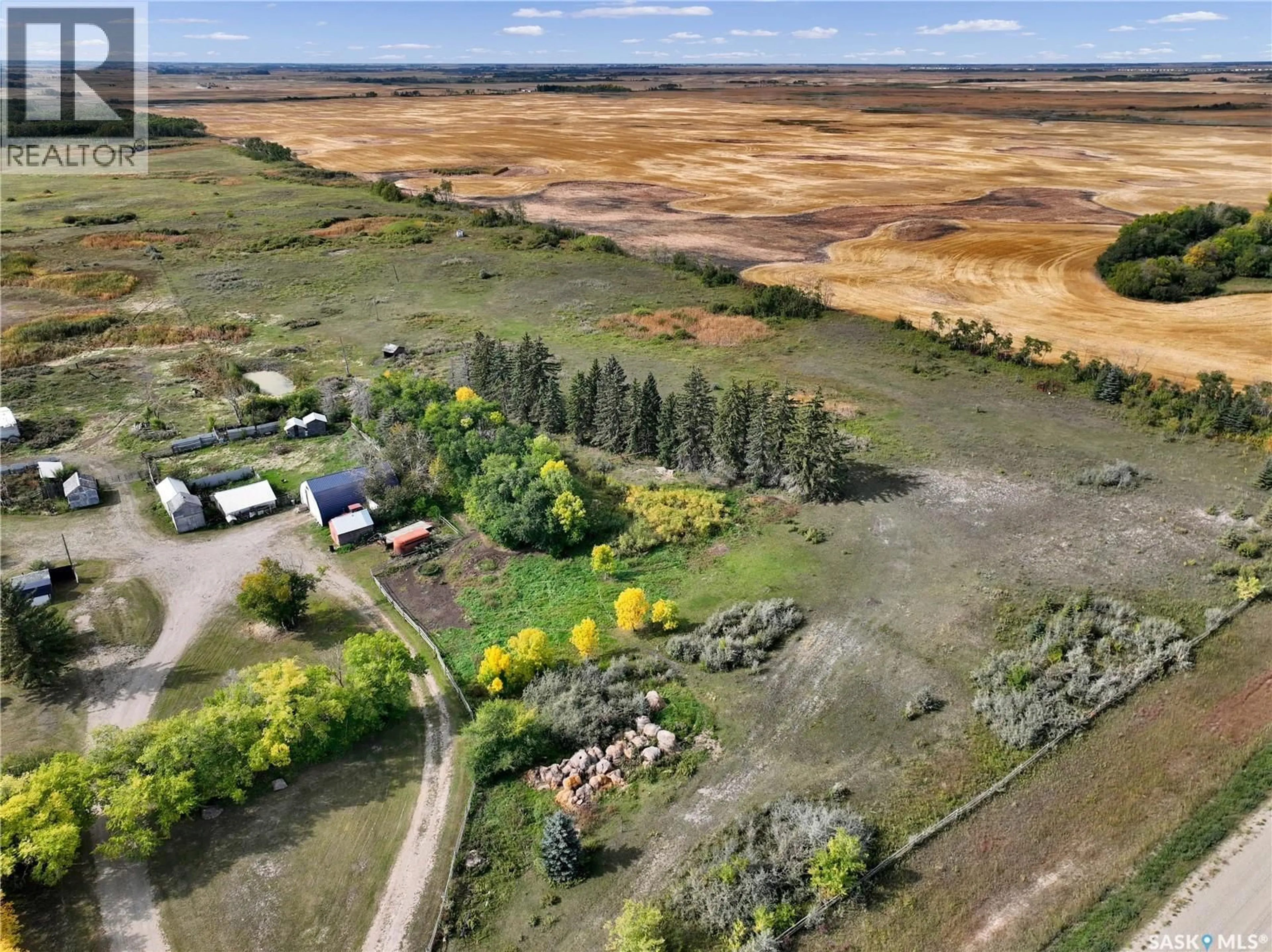 A pic from outside/outdoor area/front of a property/back of a property/a pic from drone, water/lake/river/ocean view for FRASER ACRES, Fertile Belt Rm No. 183 Saskatchewan S0A0X0