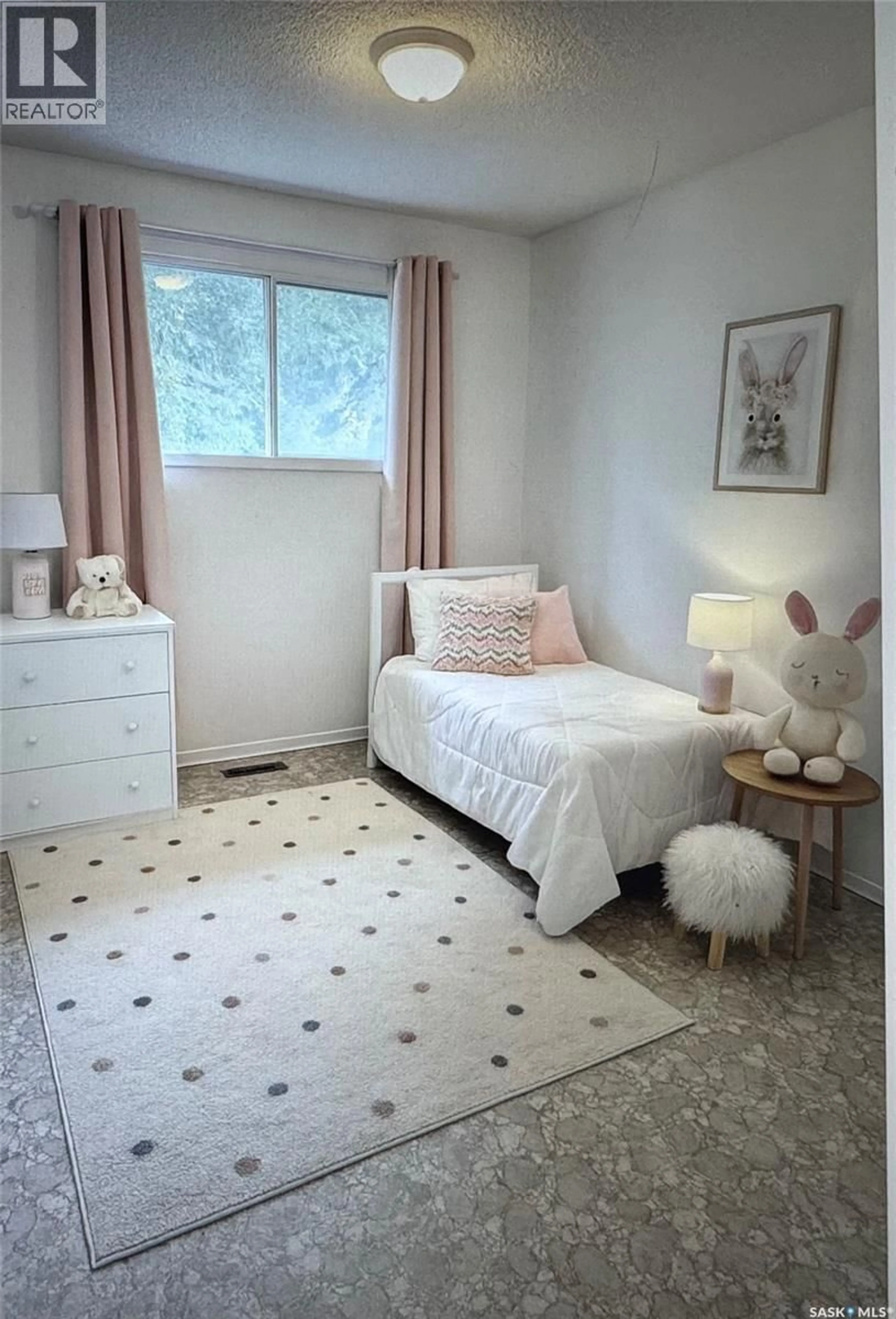 Bedroom with bed, carpet floor for 917 GALT STREET, Whitewood Saskatchewan S0G5C0