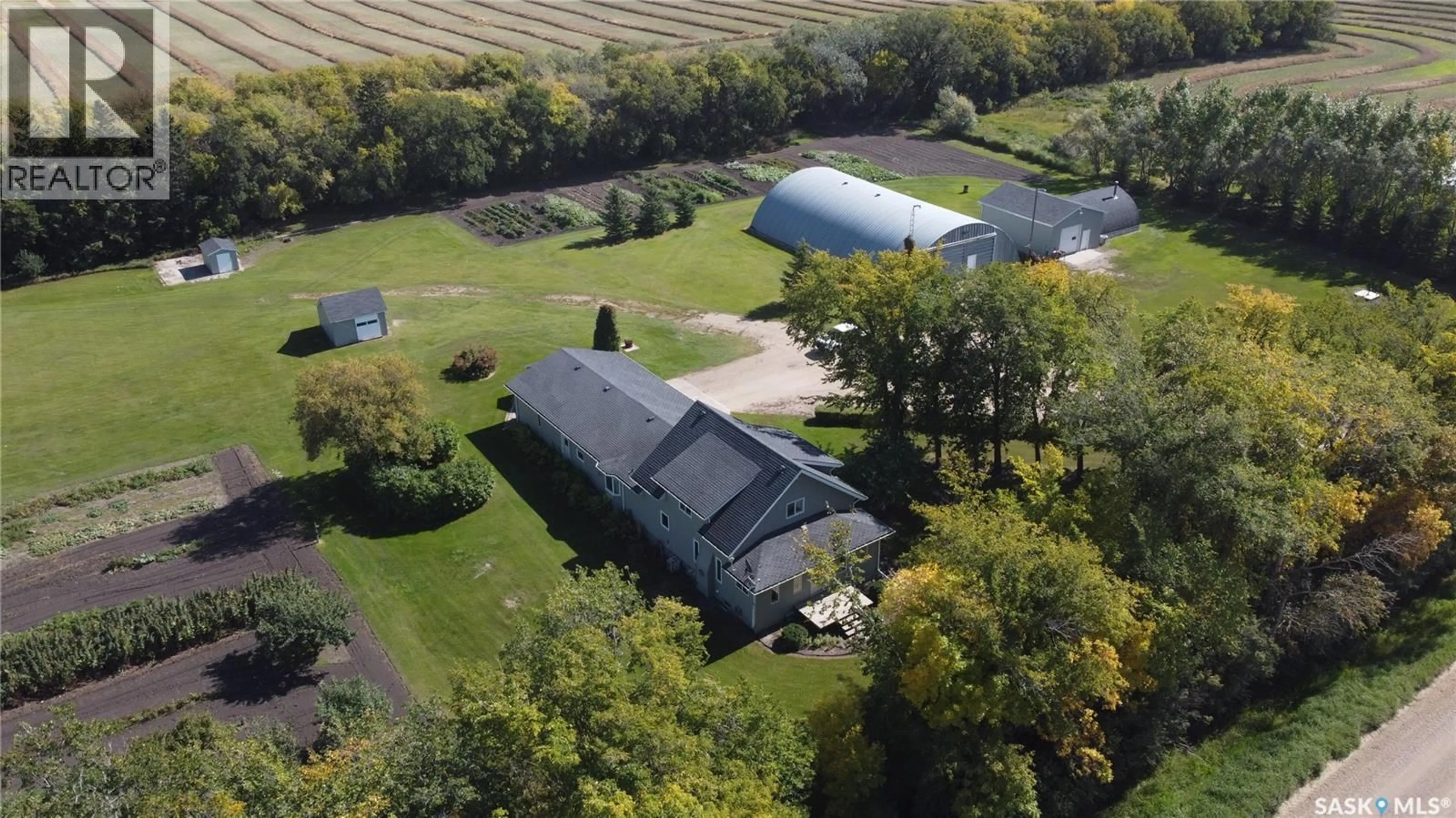 A pic from outside/outdoor area/front of a property/back of a property/a pic from drone, unknown for LAMBERT ACREAGE, Lakeside Rm No. 338 Saskatchewan S0A3E0