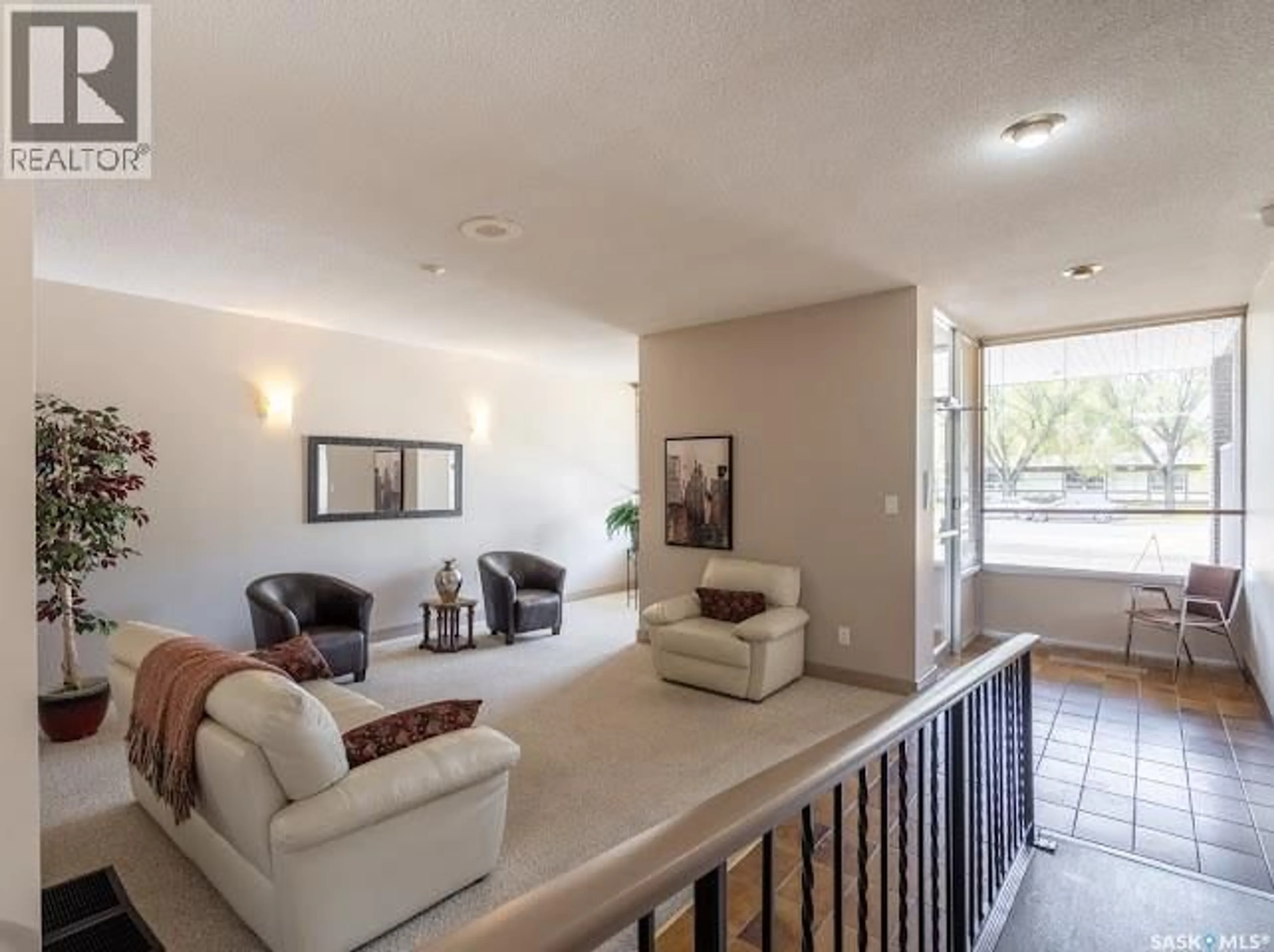 Living room with furniture, unknown for 606 4555 RAE STREET, Regina Saskatchewan S4S3B2