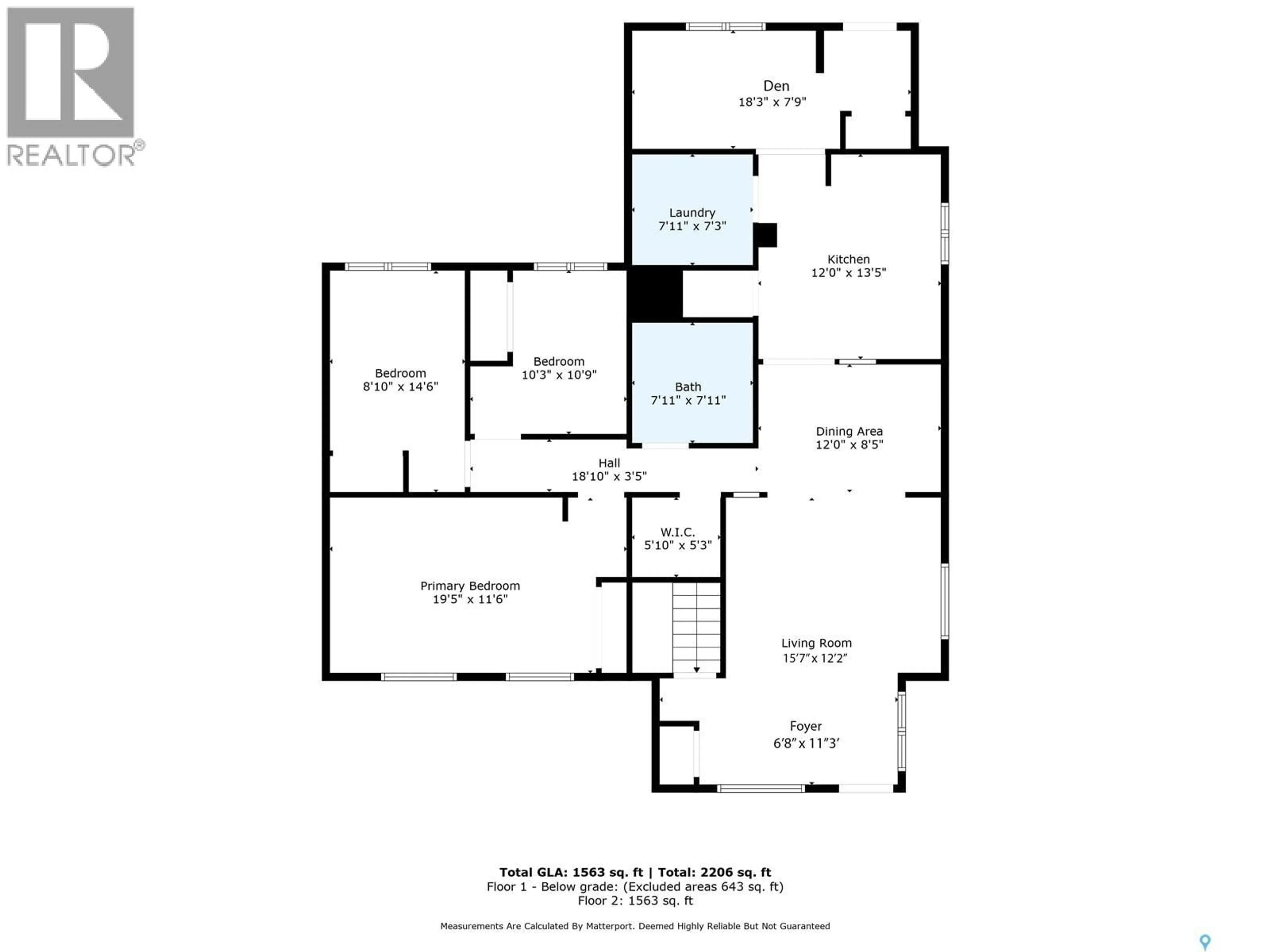 Floor plan for 918 L AVENUE, Saskatoon Saskatchewan S7M2J3