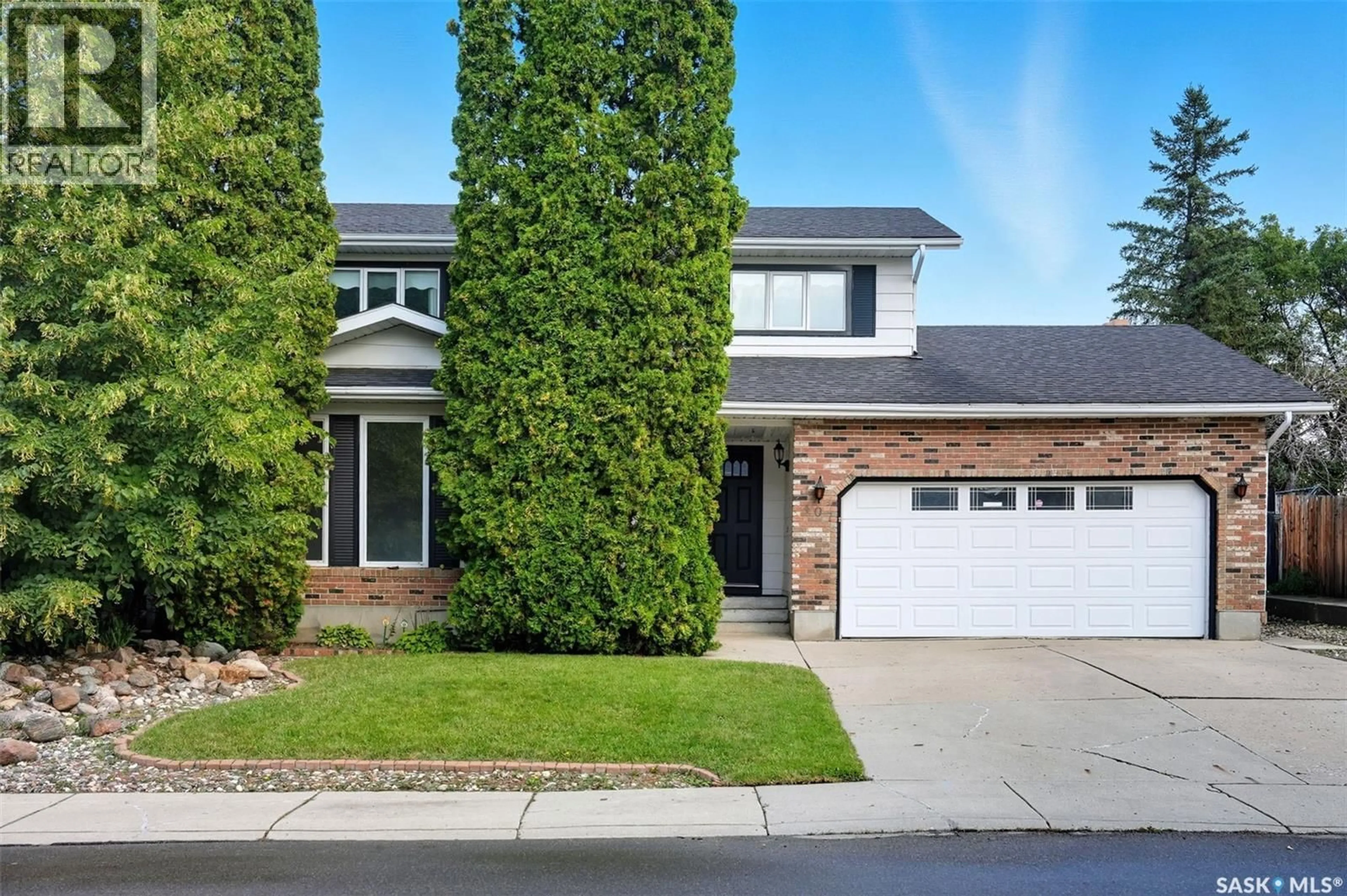 Home with brick exterior material, street for 407 PENRYN COURT, Saskatoon Saskatchewan S7H5G8