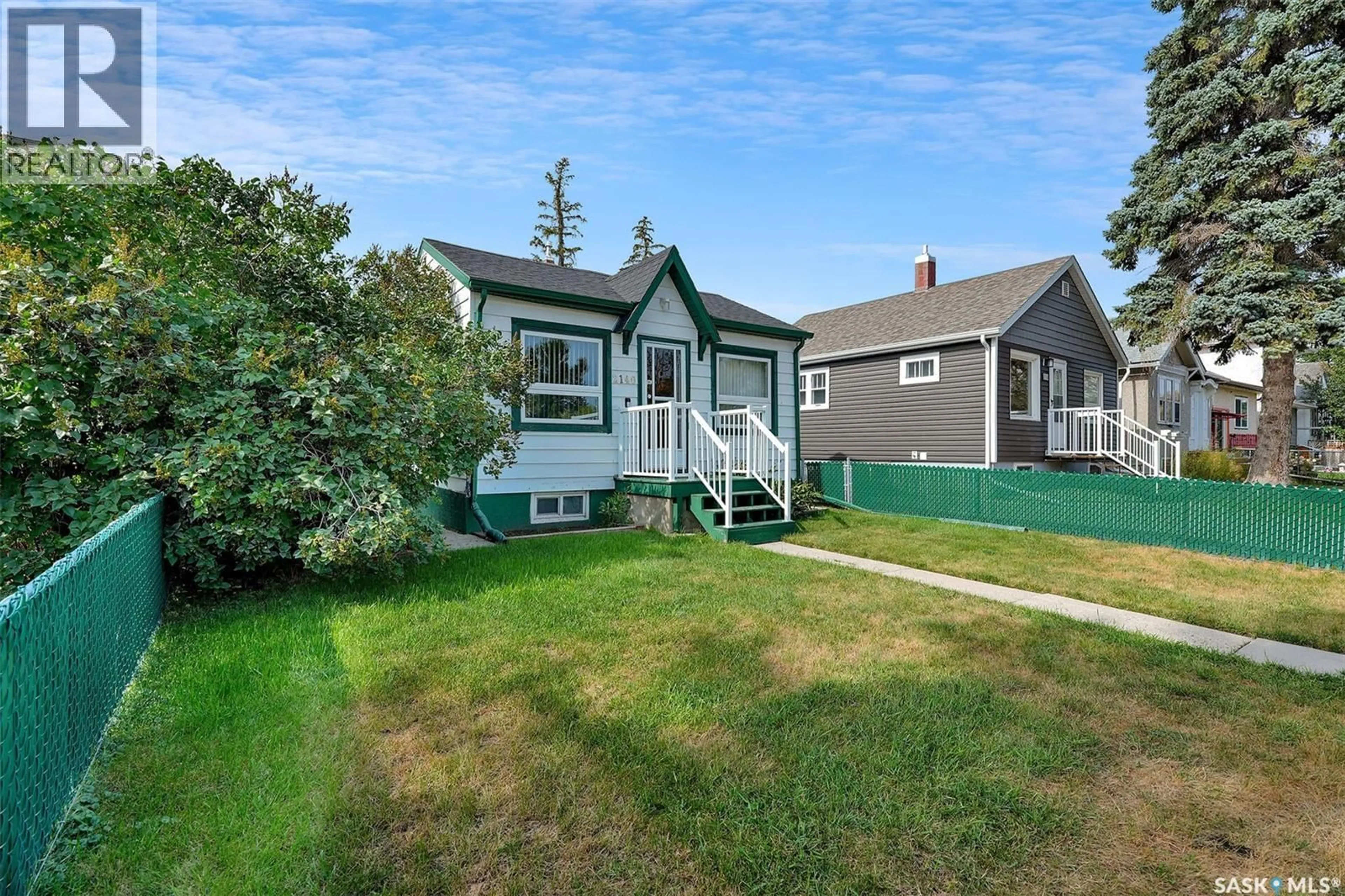 A pic from outside/outdoor area/front of a property/back of a property/a pic from drone, street for 2140 LINDSAY STREET, Regina Saskatchewan S4N3B9