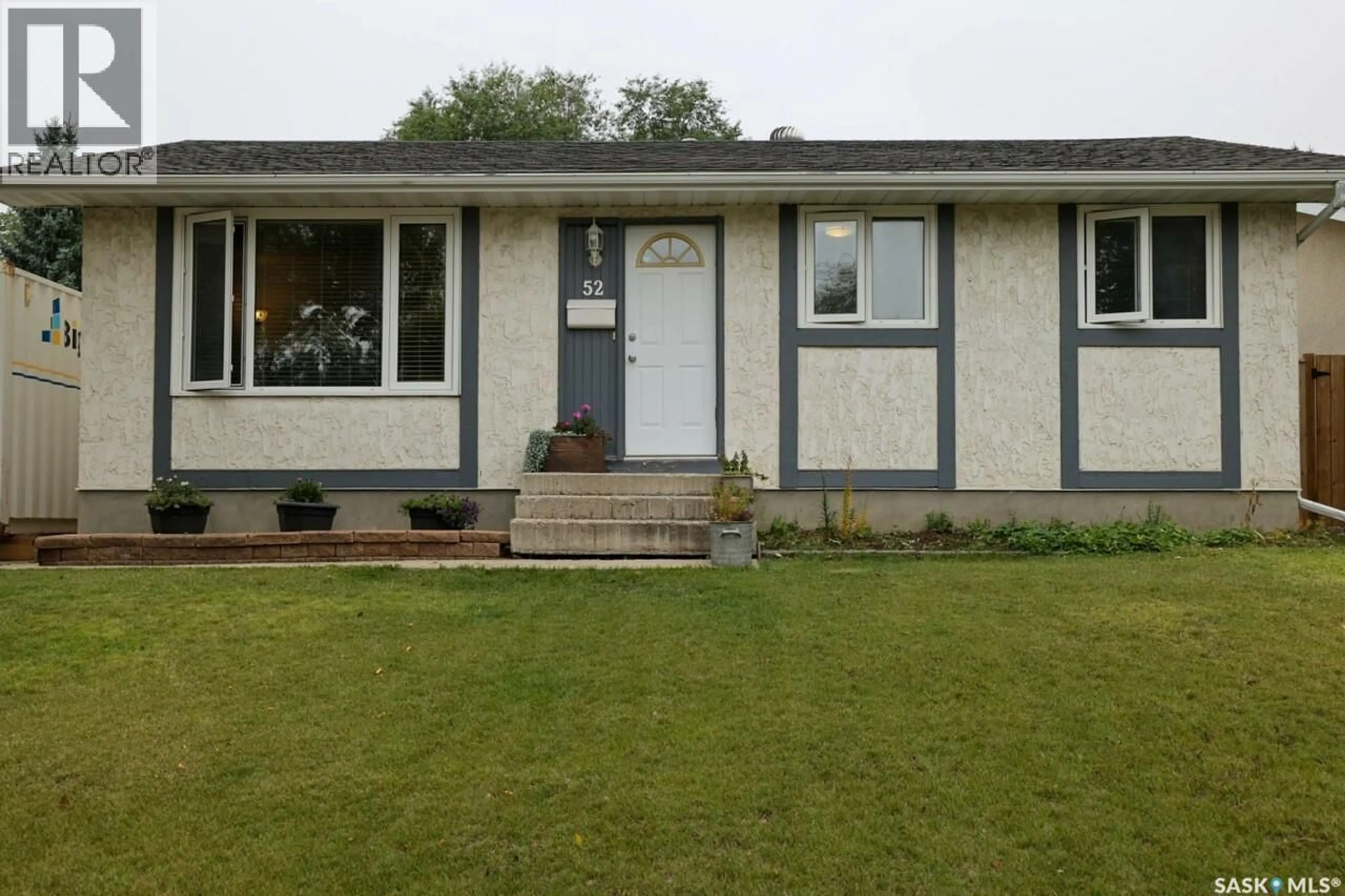 Home with vinyl exterior material, street for 52 PRICE CRESCENT, Regina Saskatchewan S4R6R8