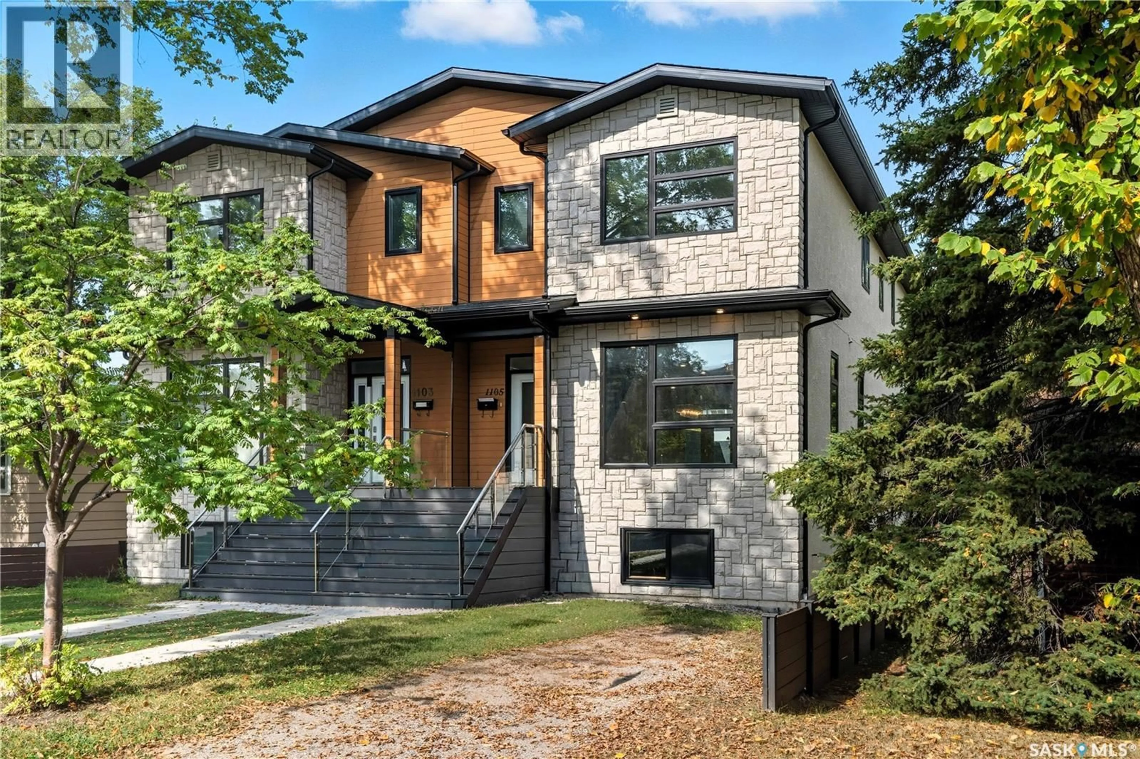 Home with brick exterior material, street for 1105 7TH STREET, Saskatoon Saskatchewan S7H0Y9