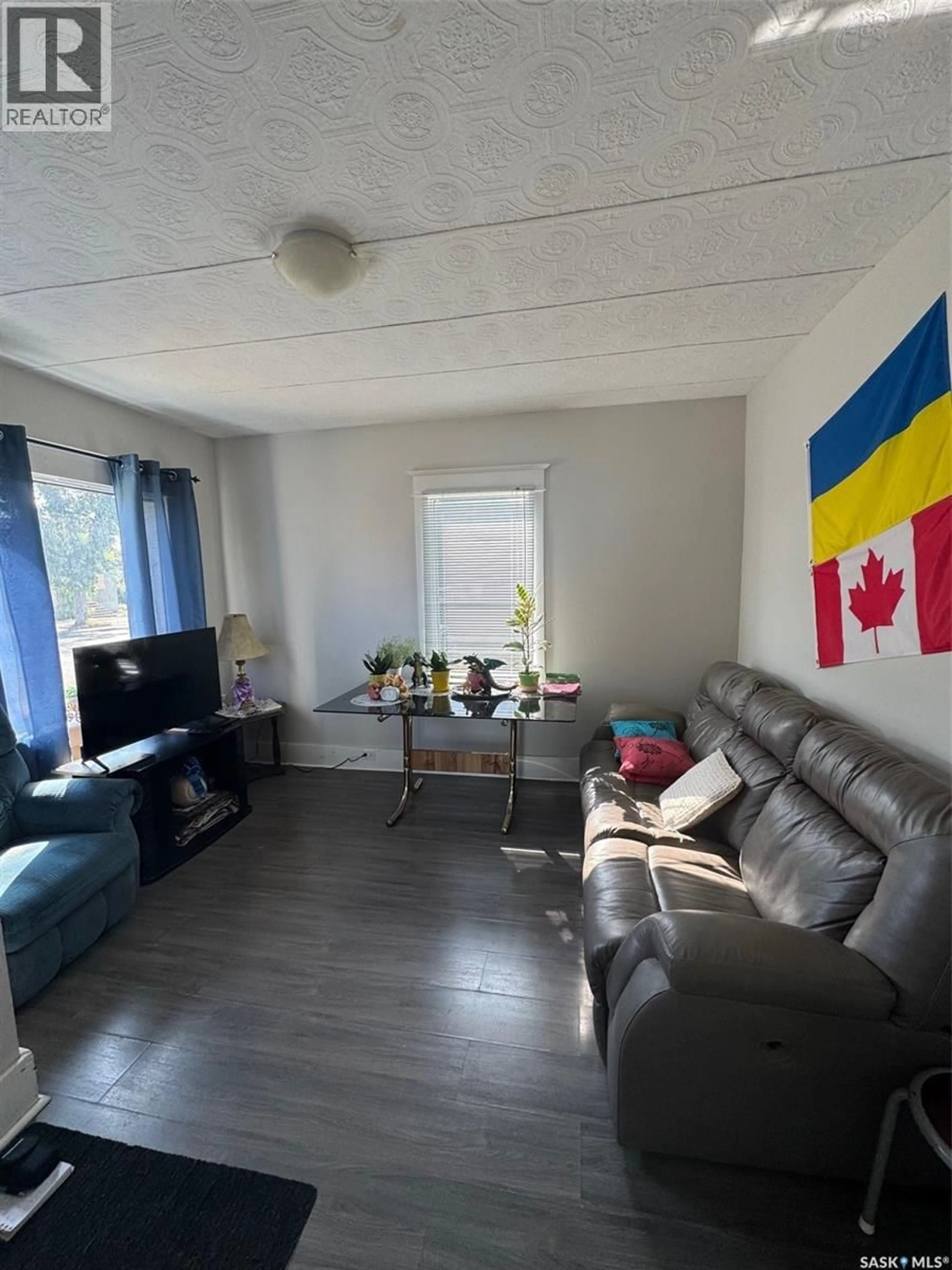 Living room with furniture, unknown for 1481 101ST STREET, North Battleford Saskatchewan S9A1A1