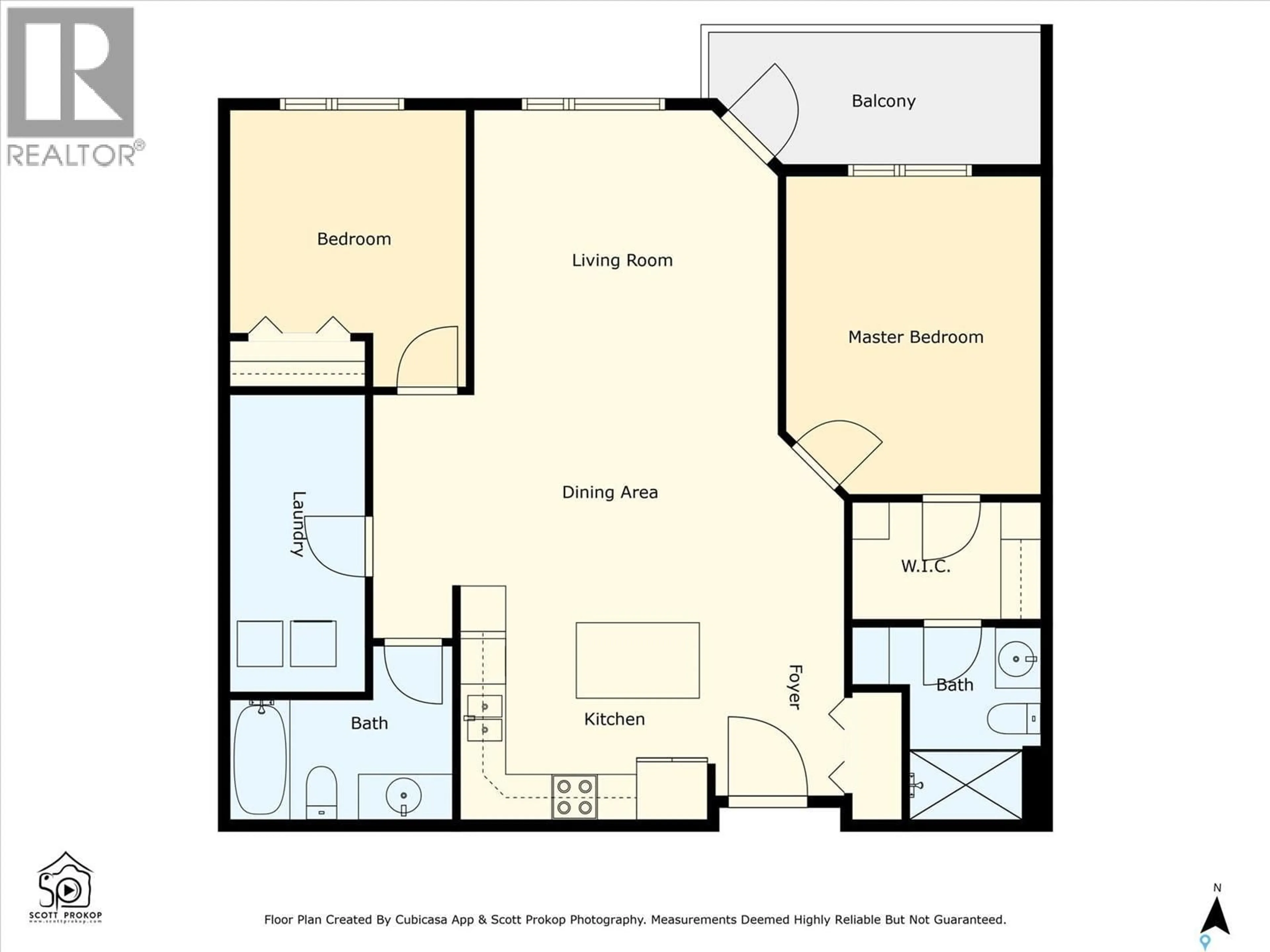 Floor plan for 308 - 1015 MOSS AVENUE, Saskatoon Saskatchewan S7H4J3
